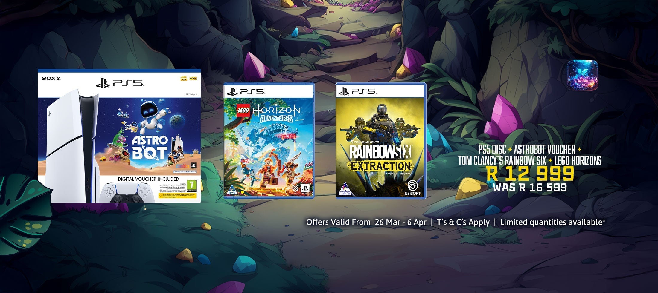 PlayStation 5 Slim + Astro Bot Bundles – Available Now at KOODOO.co.za!