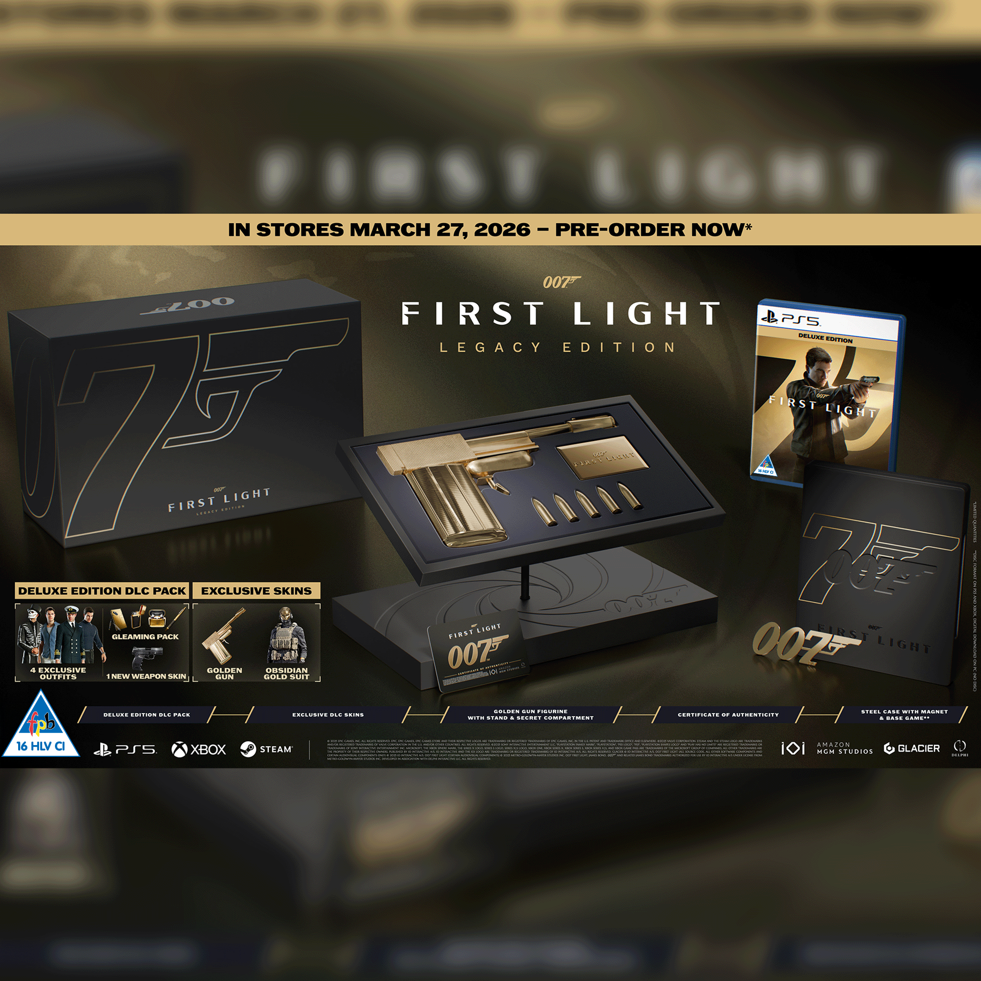 007 First Light Legacy Edition (PS5) - KOODOO