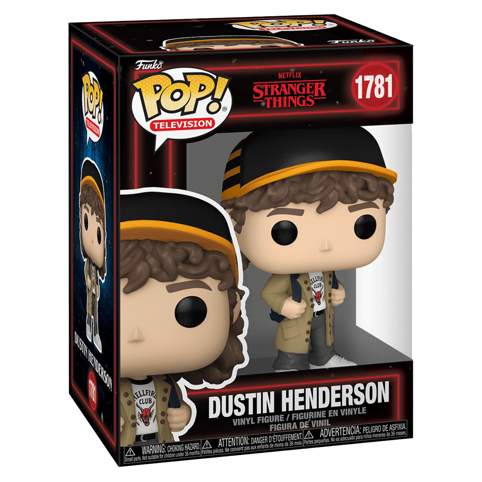 Funko Pop! Television: Netflix Stranger Things - Dustin Henderson - KOODOO