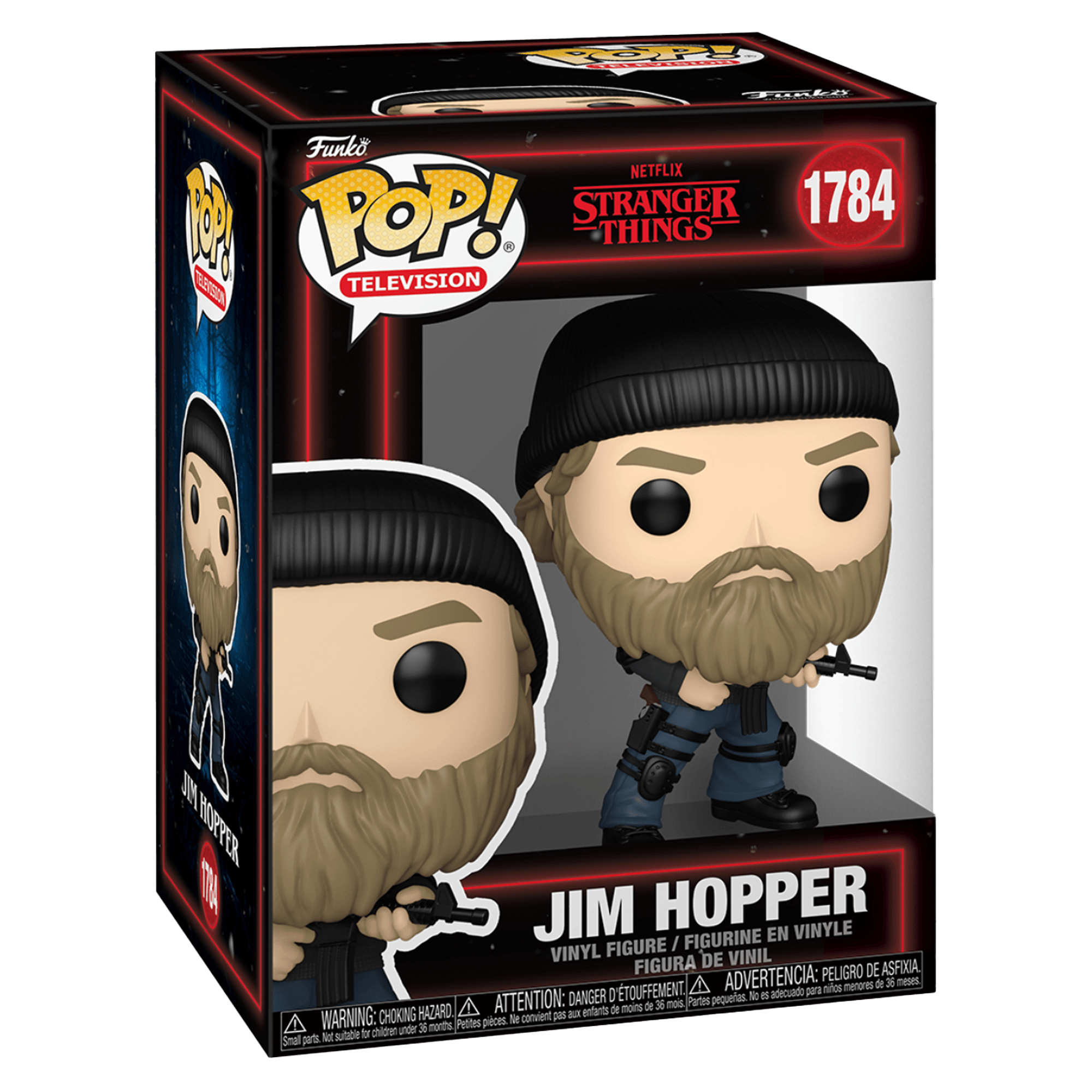 Funko Pop! Television: Netflix Stranger Things - Jim Hopper - KOODOO