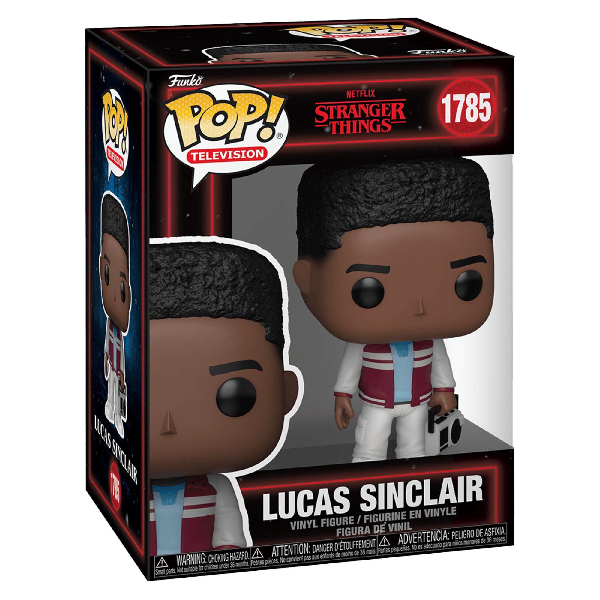 Funko Pop! Television: Netflix Stranger Things - Lucas Sinclair with Boombox - KOODOO
