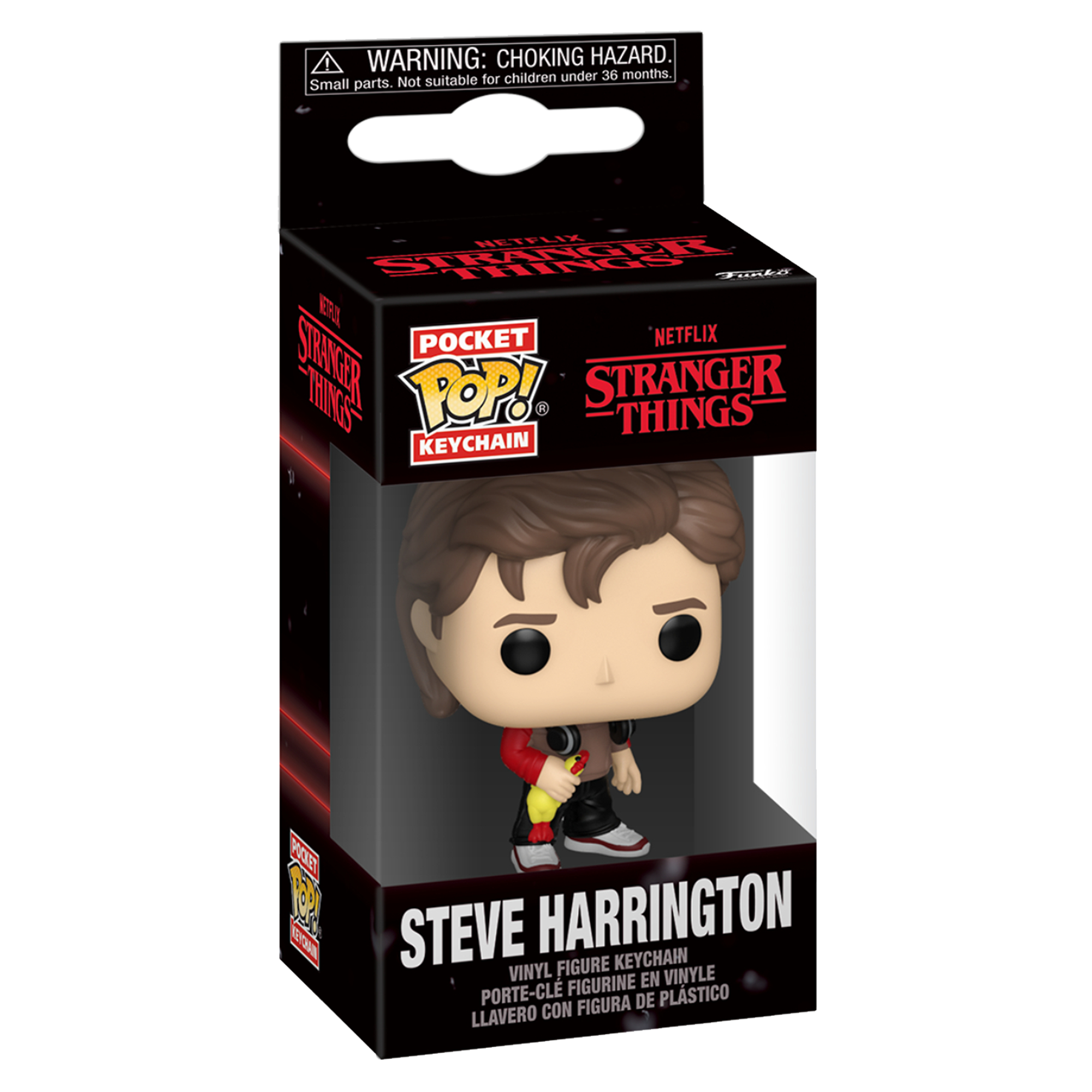 Funko Pocket Pop! Keychain: Netflix Stranger Things - Steve Harrington - KOODOO