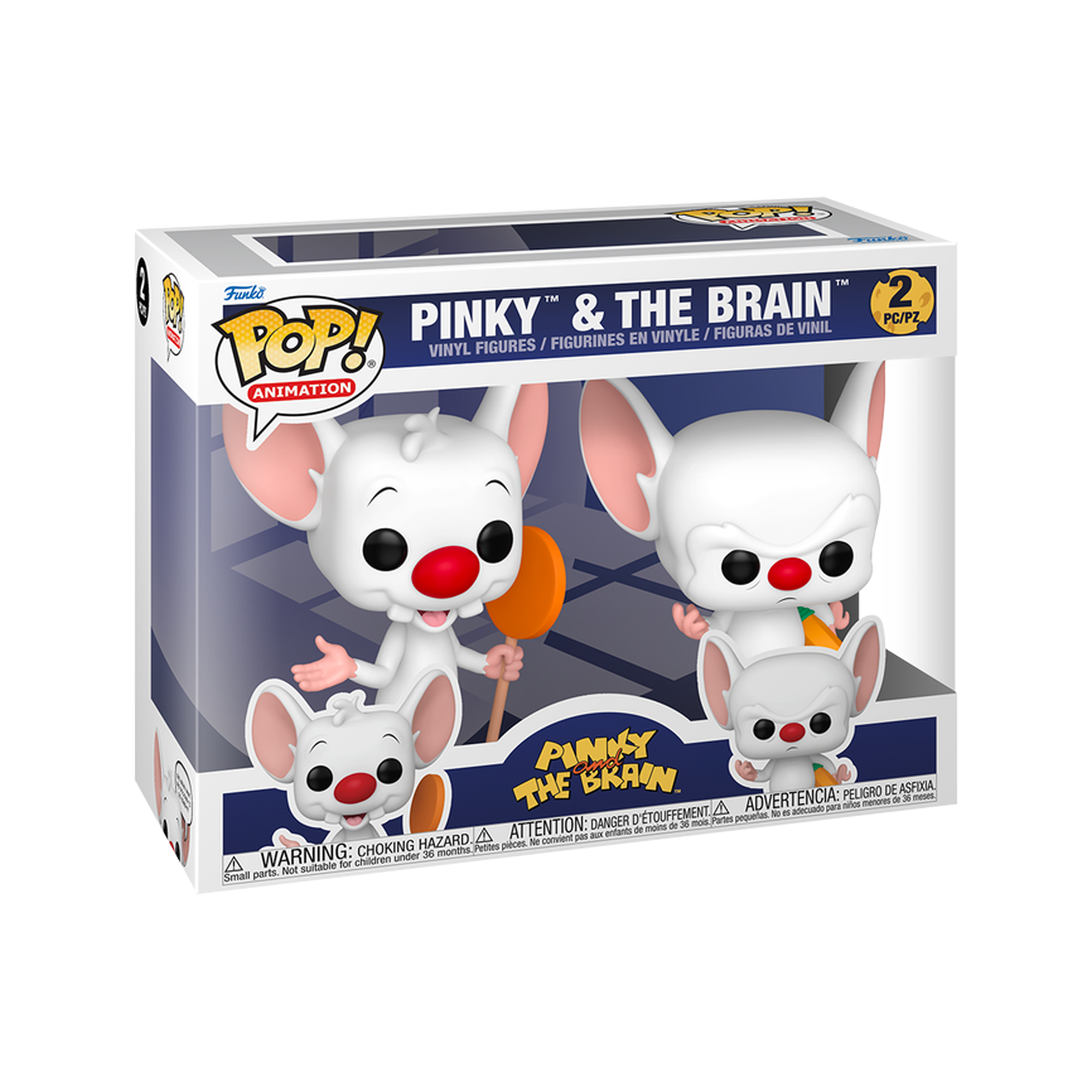 Funko Pop! Animation: Pinky & The Brain - 2-Pack