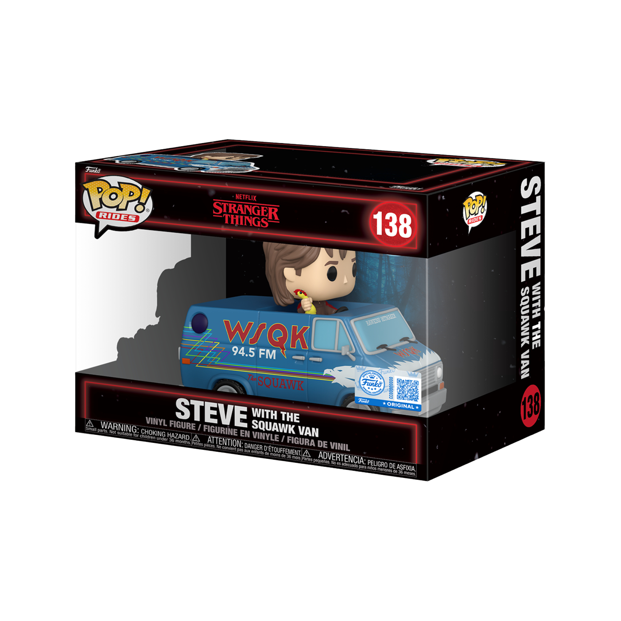 Funko Pop! Deluxe Rides: Netflix Stranger Things - Steve with Squawk Van - KOODOO