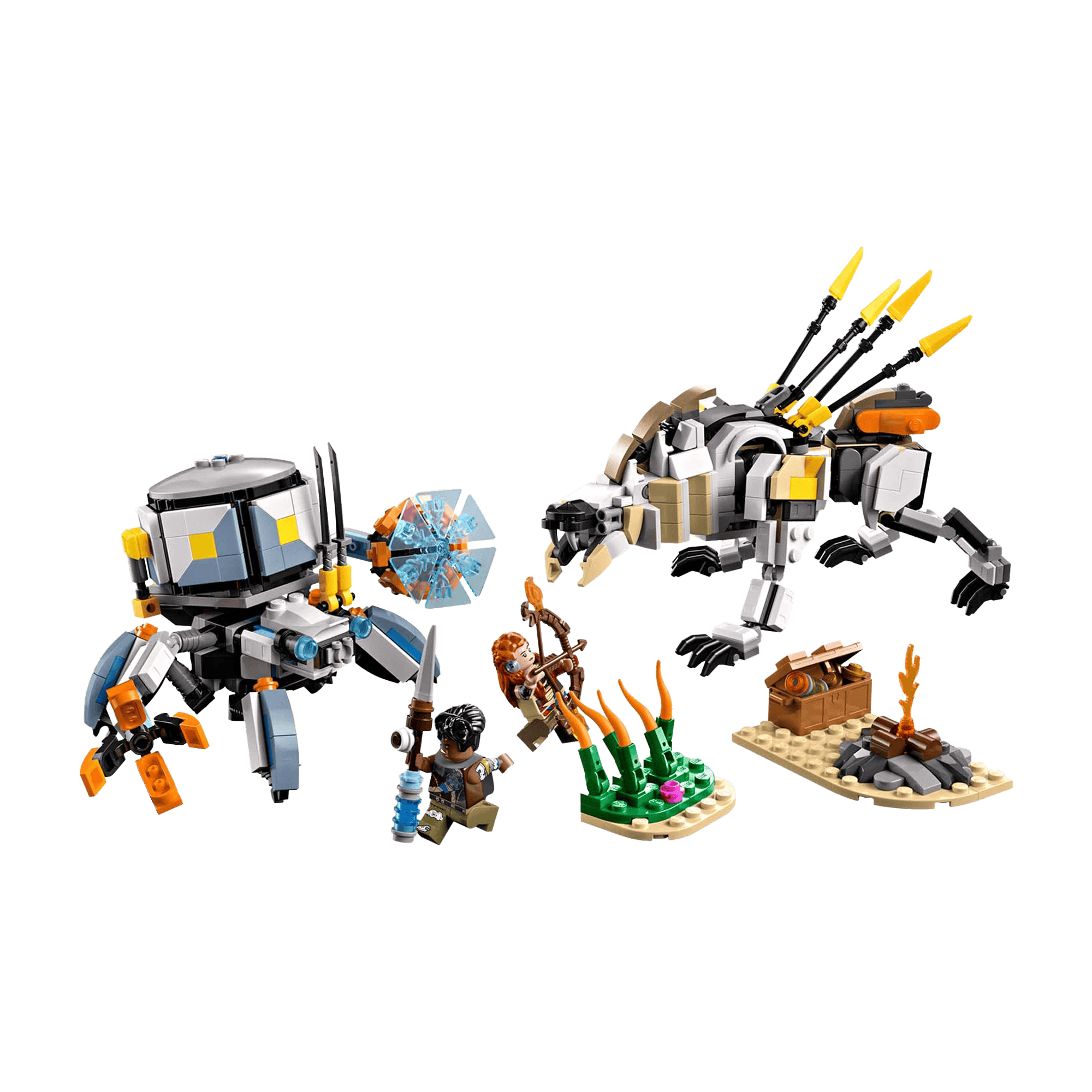 LEGO: Horizon Aloy & Varl vs. Shell-Walker & Sawtooth (77037) - KOODOO