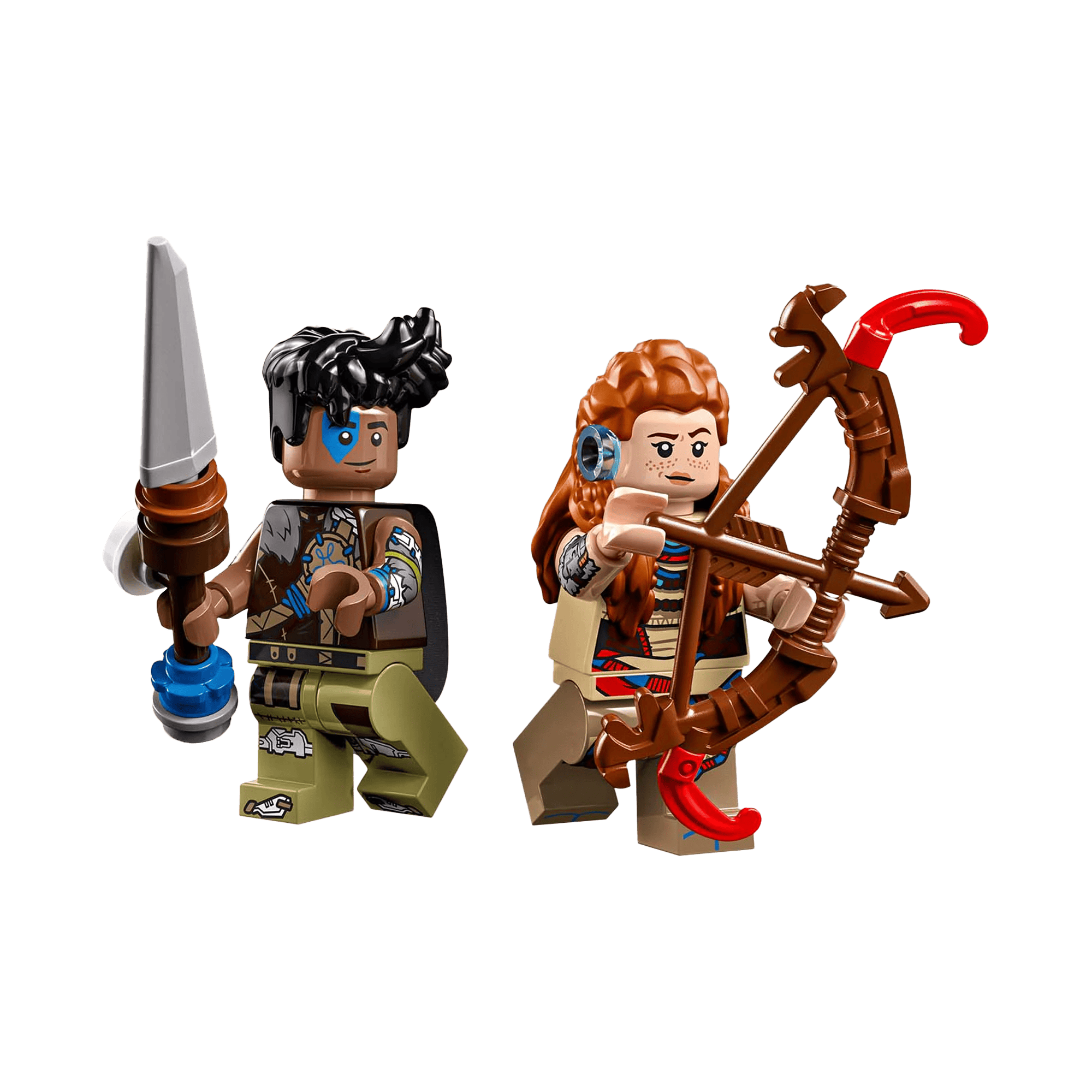 LEGO: Horizon Aloy & Varl vs. Shell-Walker & Sawtooth (77037) - KOODOO