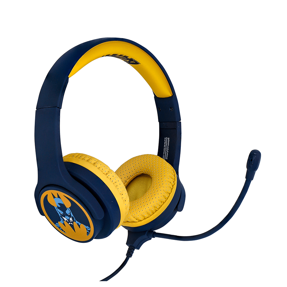 Batman Blue Kids Interactive Headphones - KOODOO