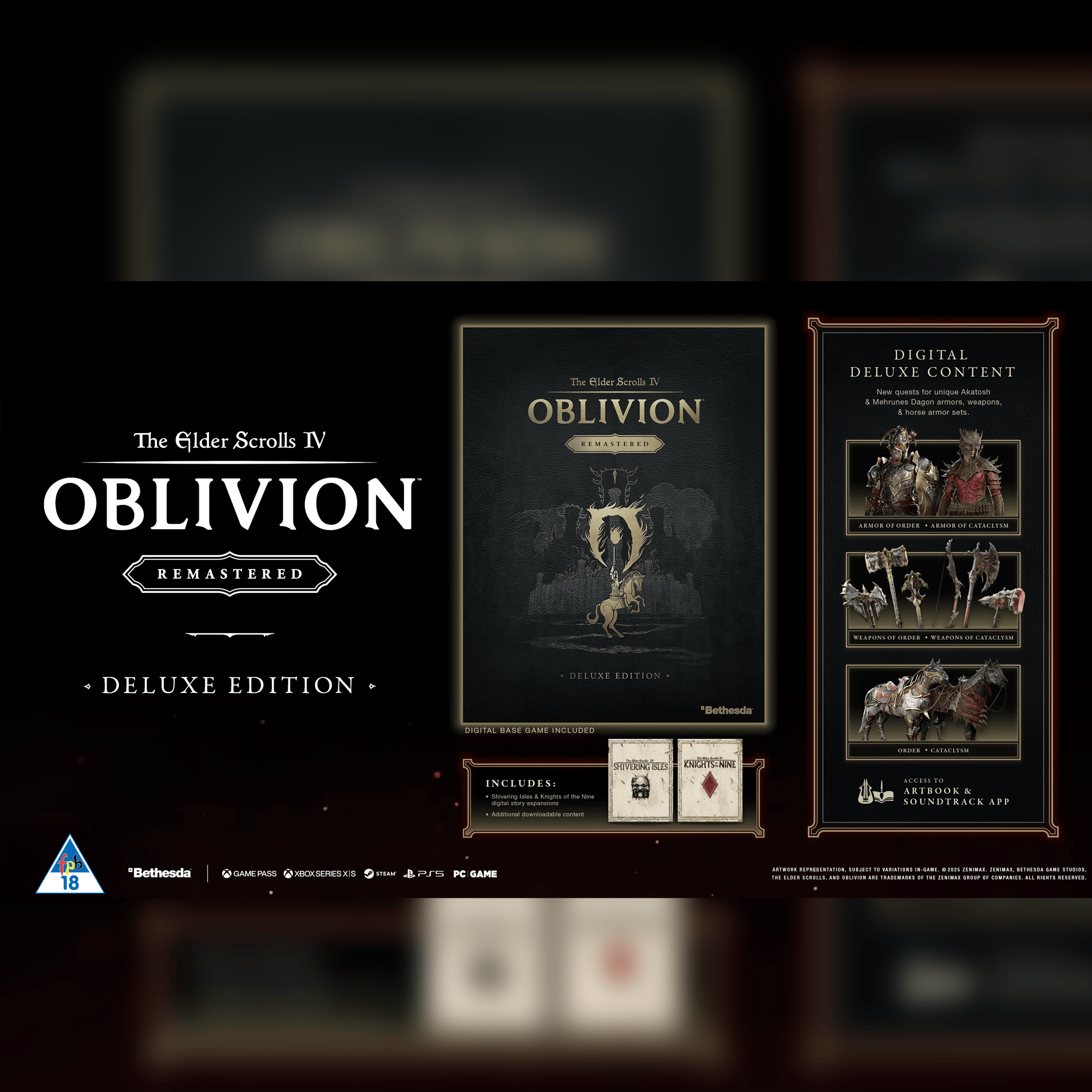 The Elder Scrolls IV: Oblivion Remastered Deluxe Edition (PS5) - KOODOO