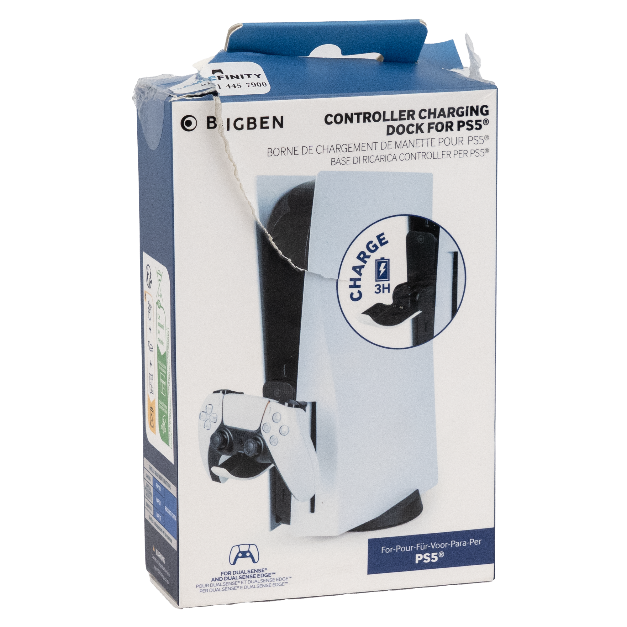 Controller Charging Dock for PS5 (Not compatible with the PS5 SLIM or PRO) - CODE RED Markdowns - KOODOO