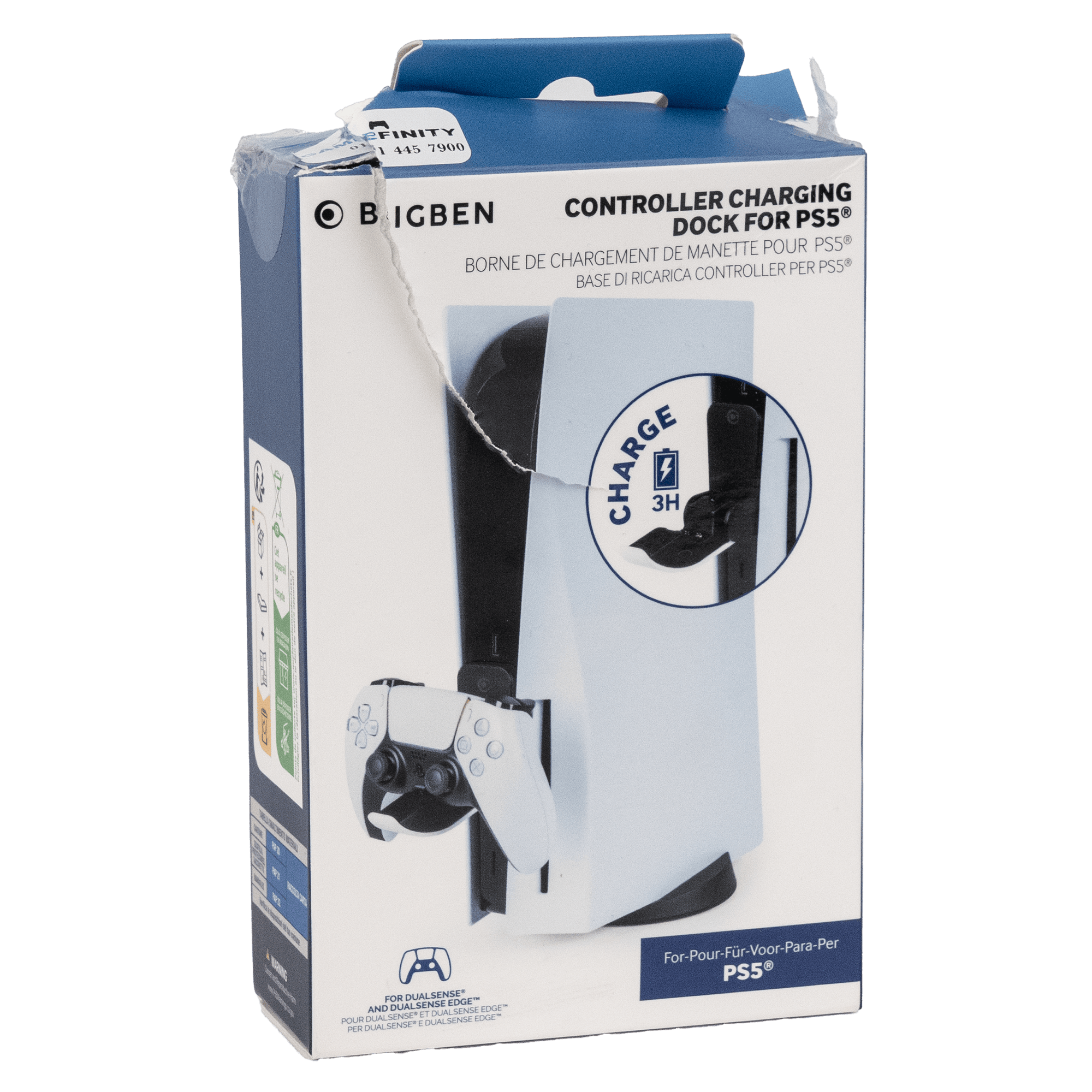 Controller Charging Dock for PS5 (Not compatible with the PS5 SLIM or PRO) - CODE RED Markdowns - KOODOO