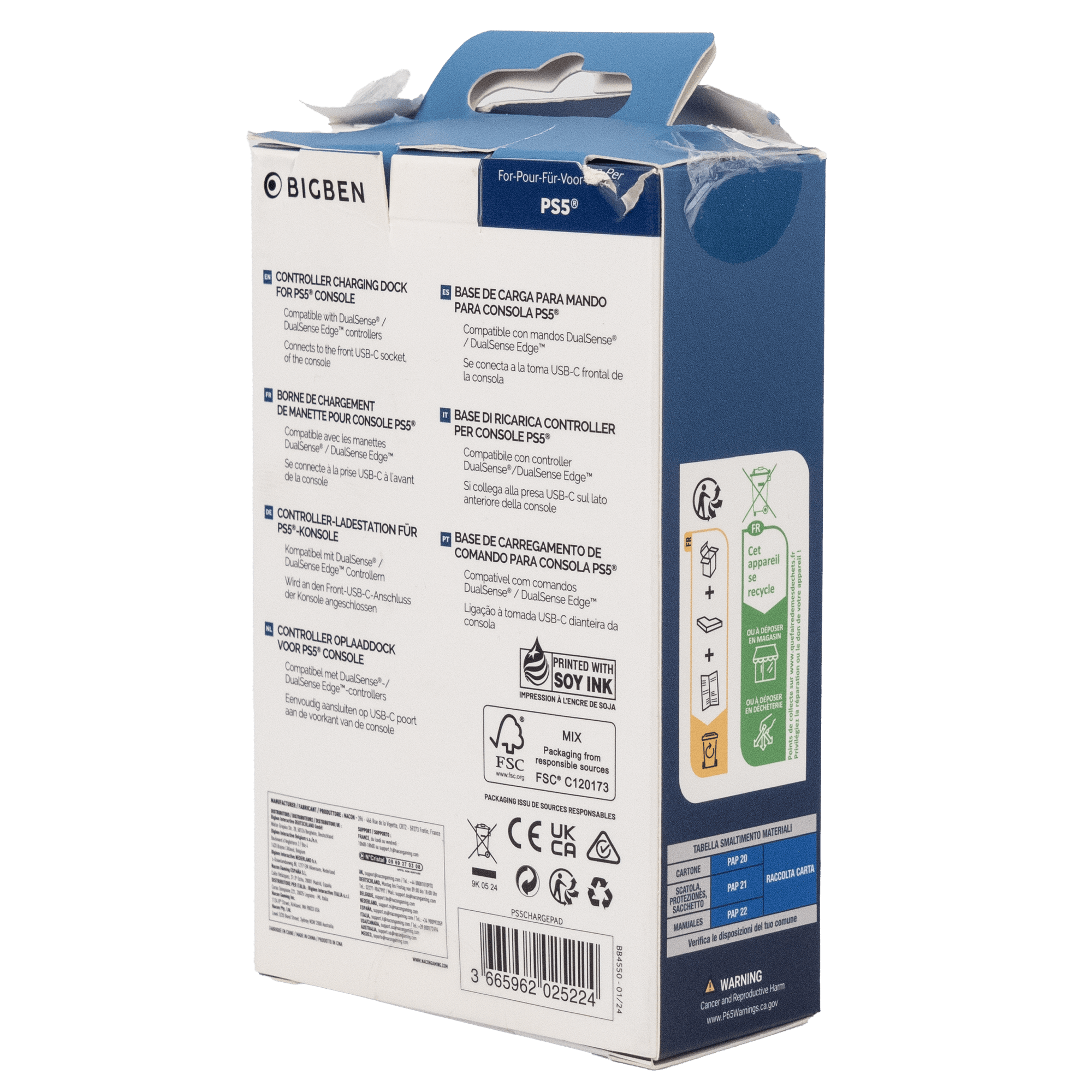 Controller Charging Dock for PS5 (Not compatible with the PS5 SLIM or PRO) - CODE RED Markdowns - KOODOO