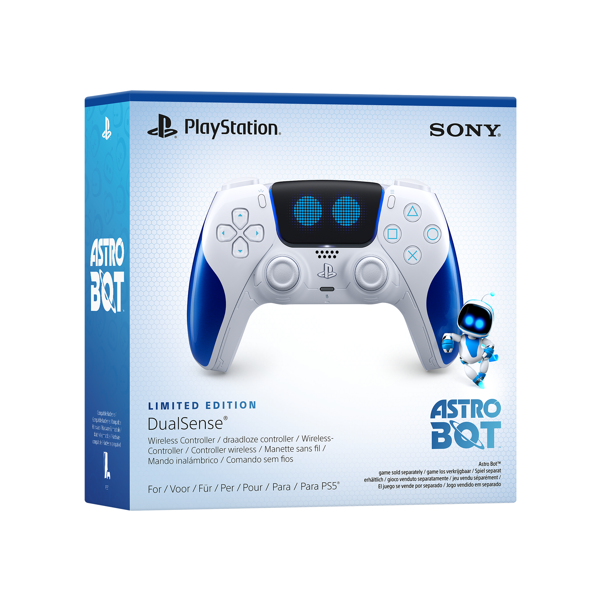 PlayStation 5 (PS5) DualSense Wireless Controller - Astrobot Joyful Limited Edition | KOODOO
