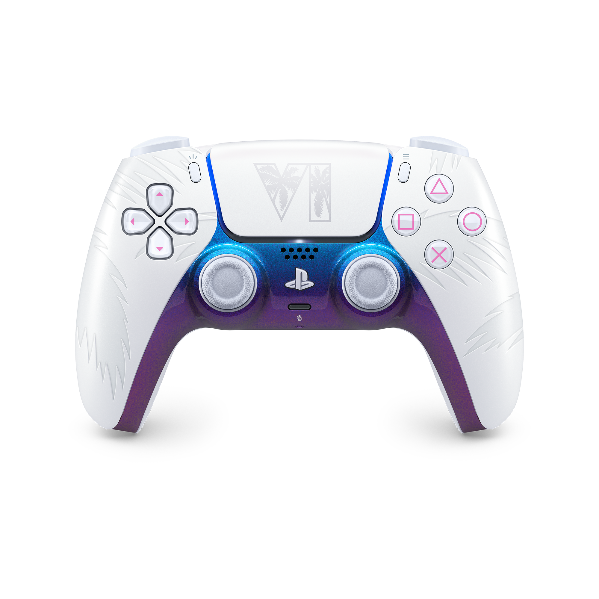 PlayStation 5 (PS5) DualSense Wireless Controller - Grand Theft Auto VI White Limited Edition - KOODOO