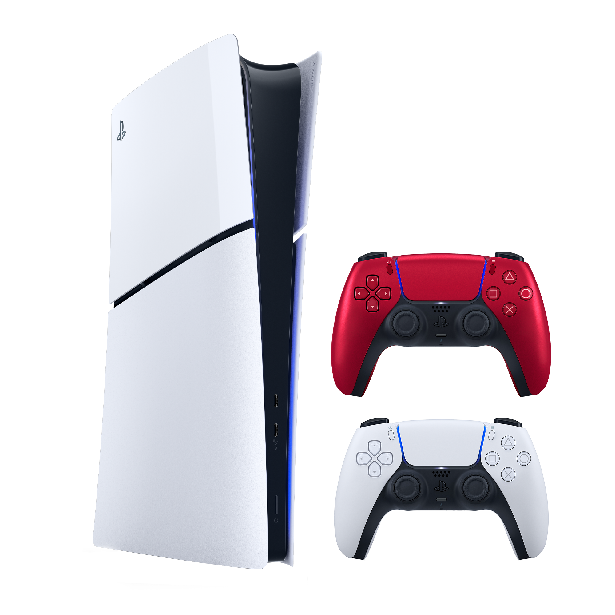 PS5 Digital + Extra Volcanic Red DualSense (Capitec Bundle)