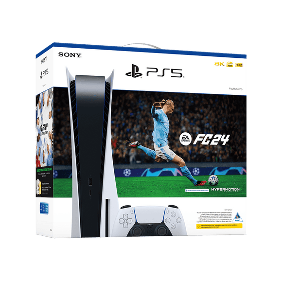 PS5 + EA Sports FC 24 (Voucher) Bundle - KOODOO