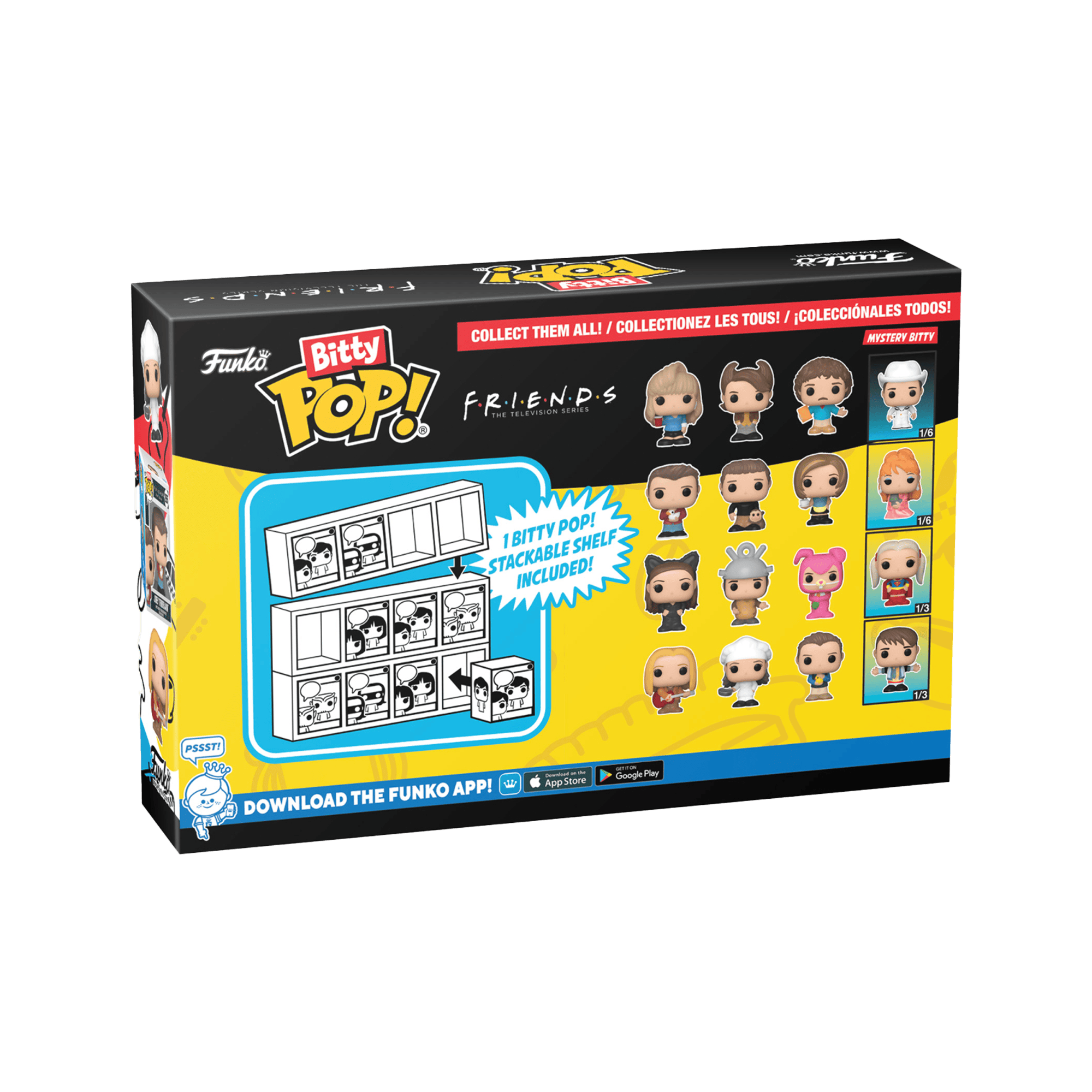 Funko Mystery Bitty Pop! Friends Series 2 - 4 Pack - KOODOO