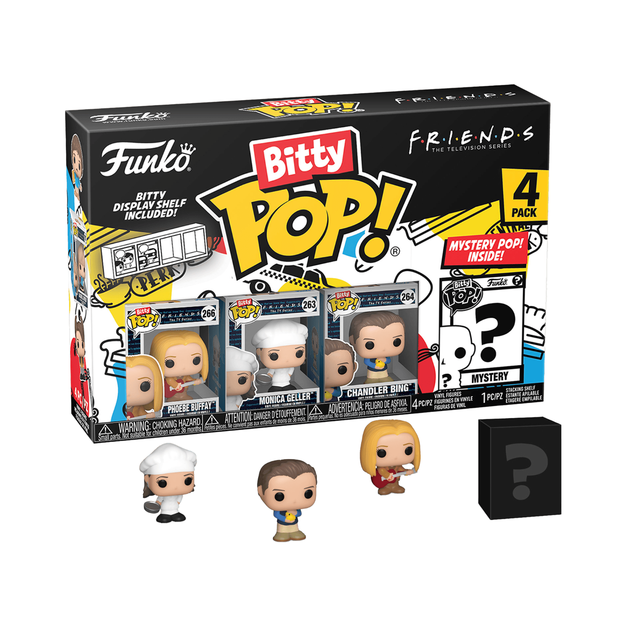 Funko Mystery Bitty Pop! Friends Series 4 - 4 Pack - KOODOO