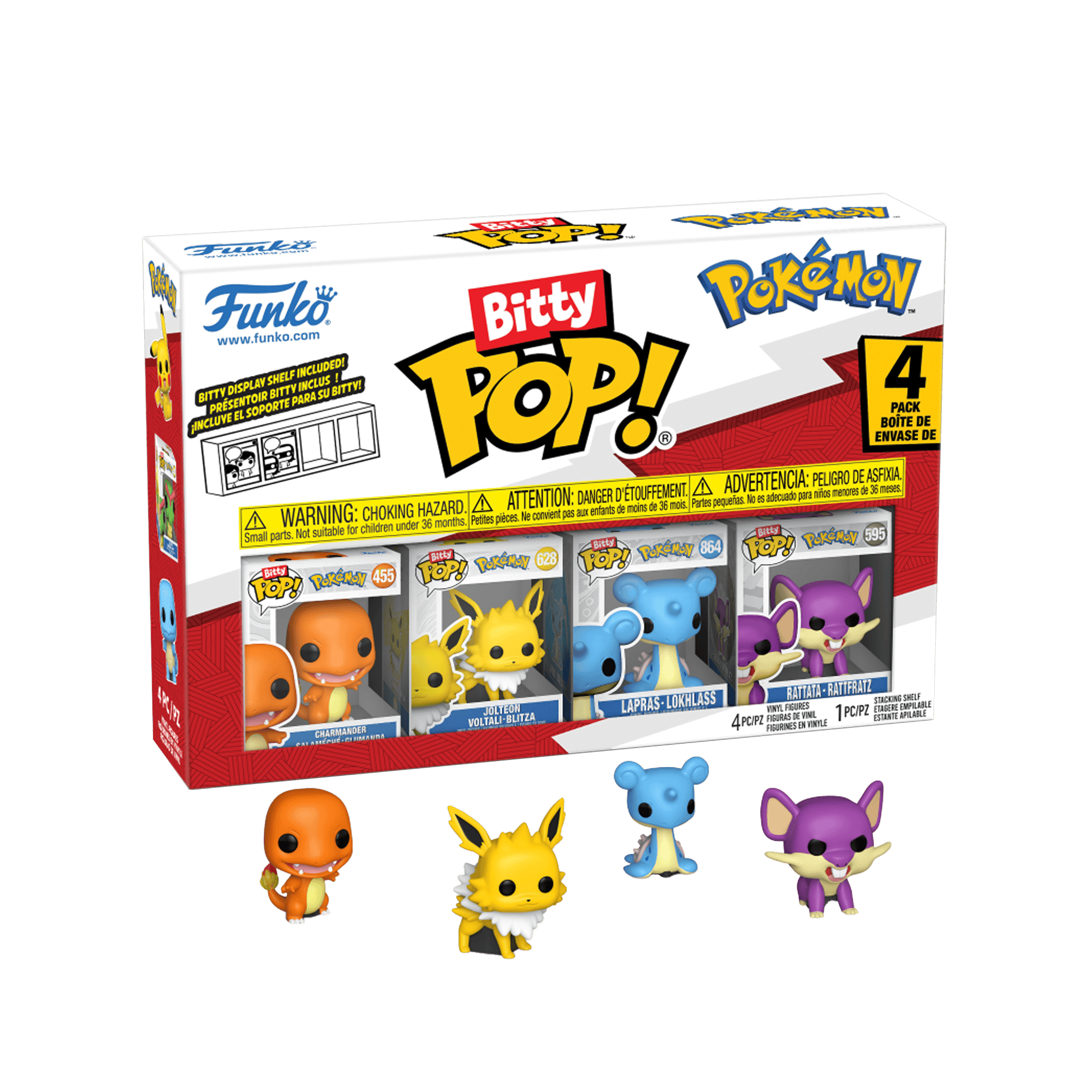 Funko Bitty Pop! Pokemon: 4 Pack Series 2 - KOODOO
