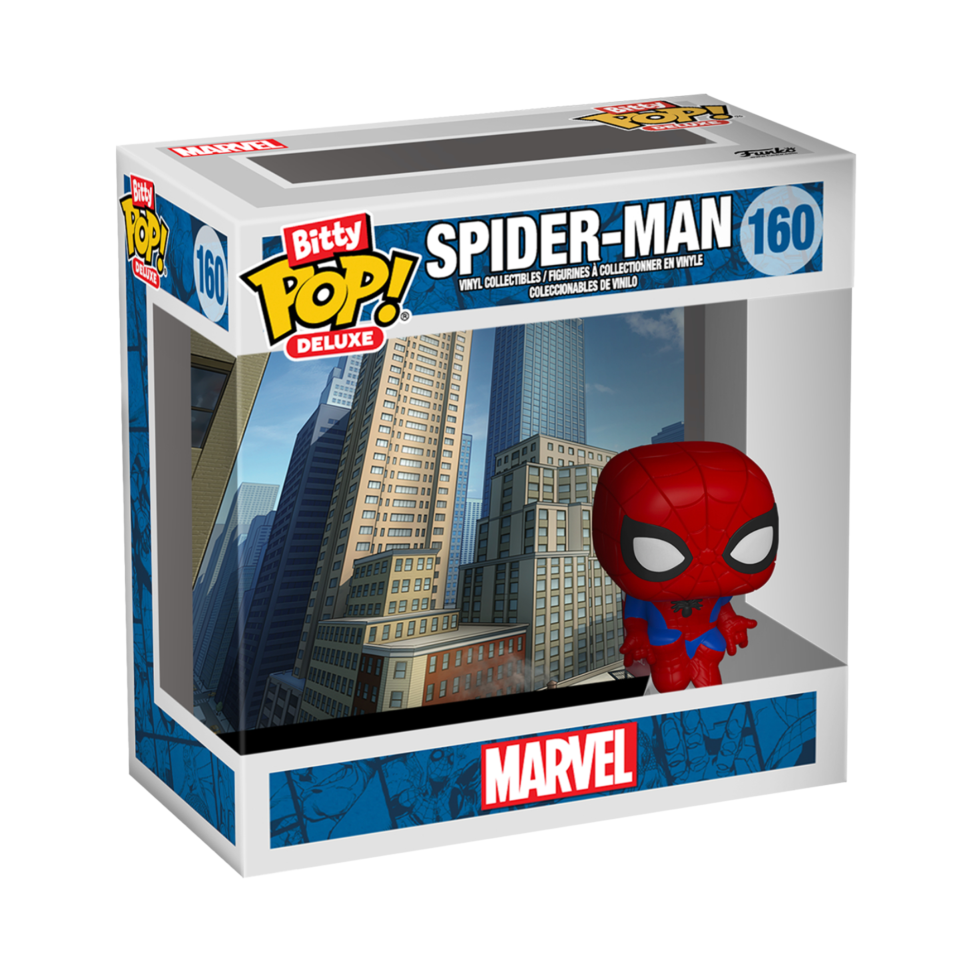 Funko Bitty Pop! Deluxe: Marvel - Spider-Man Cityscape - KOODOO