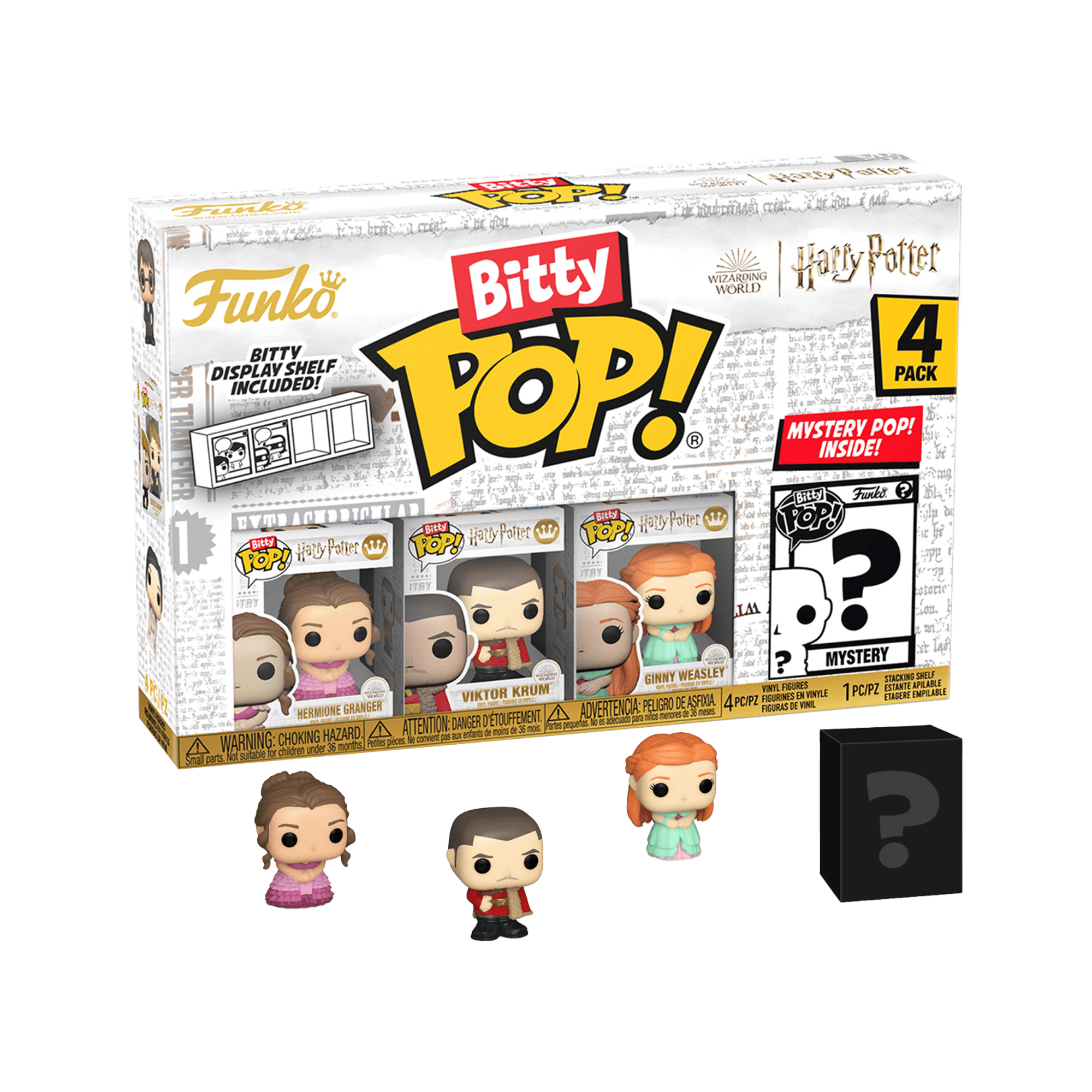 Funko Bitty Pop! Wizarding World: Harry Potter And The Goblet of Fire Series 2 - 4 Pack | KOODOO