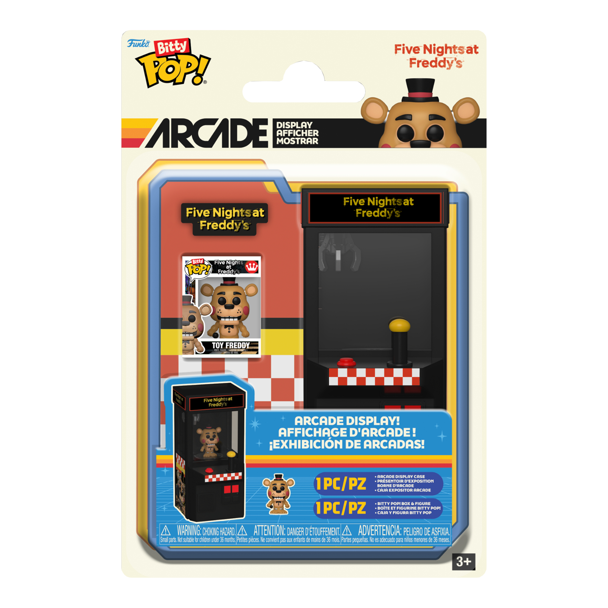 Funko Bitty Pop! Arcade: Five Nights at Freddy's - Toy Freddy - KOODOO
