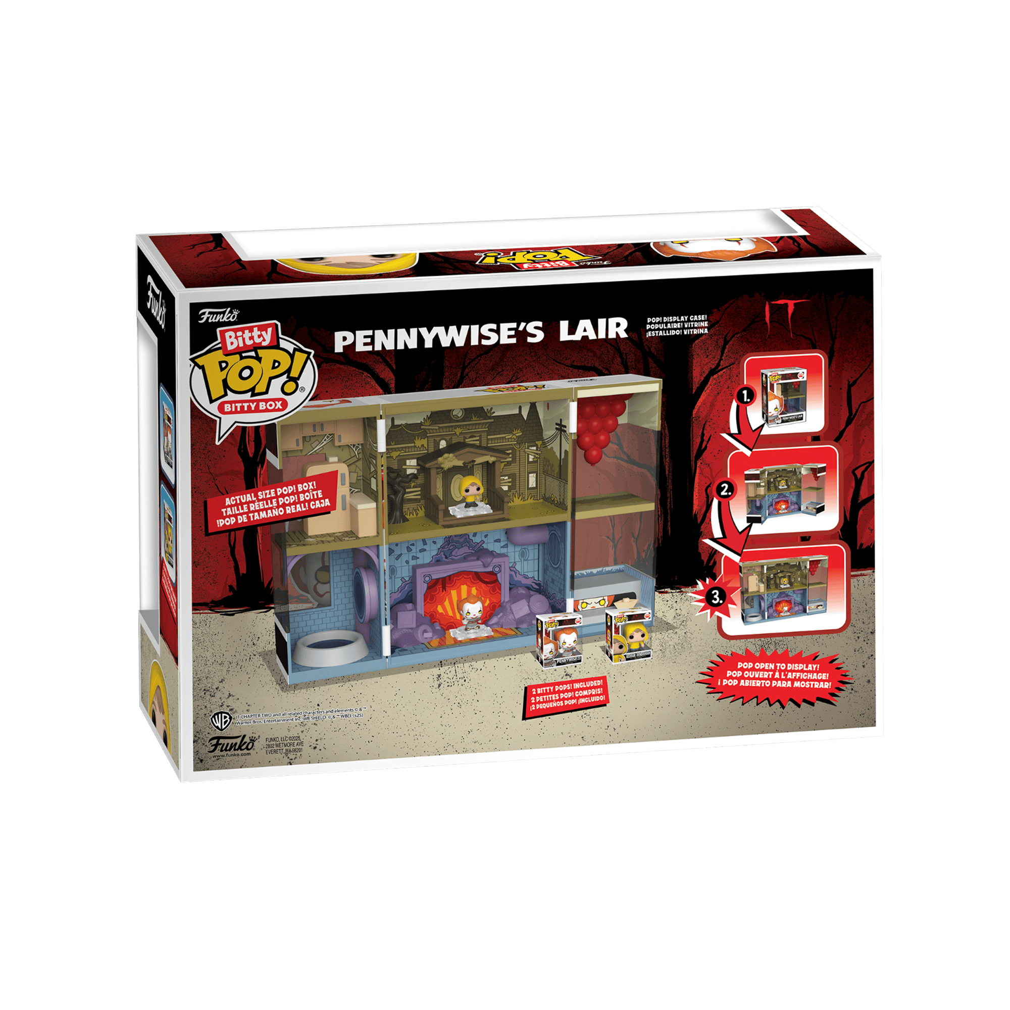Funko Bitty Pop! Bitty Box: IT - Pennywise's Lair - KOODOO