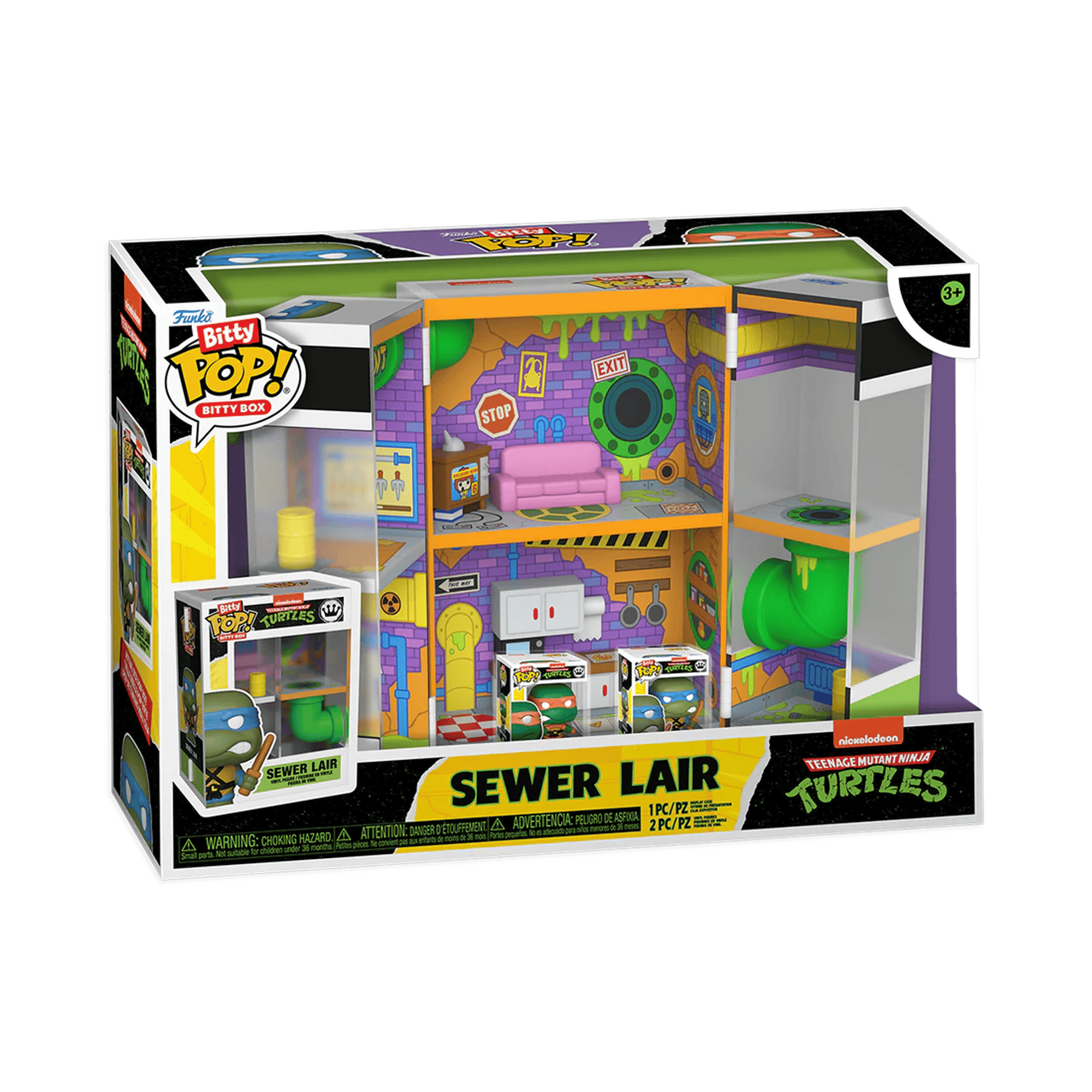 Funko Bitty Pop! Bitty Box: Teenage Mutant Ninja Turtles - Sewer Home - KOODOO