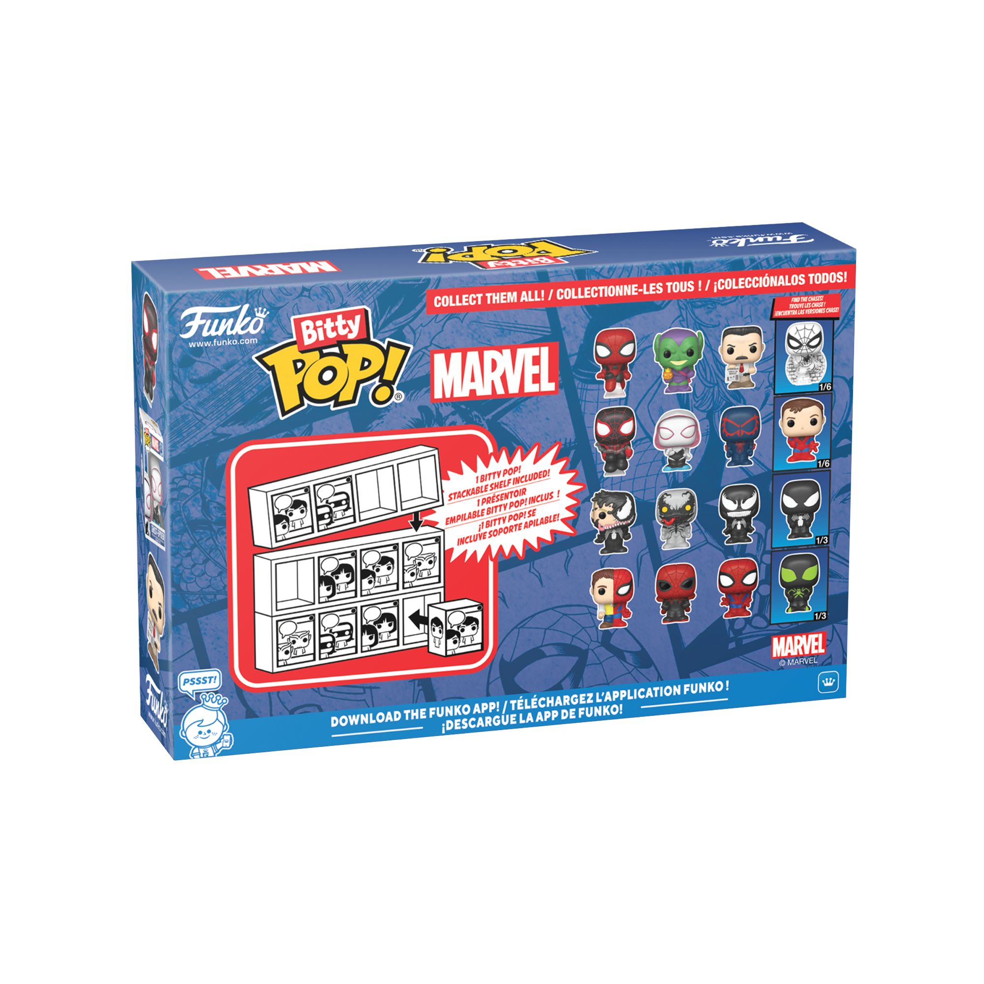 Funko Bitty Pop! Marvel Spider-Man: 4 Pack Series 2 - KOODOO