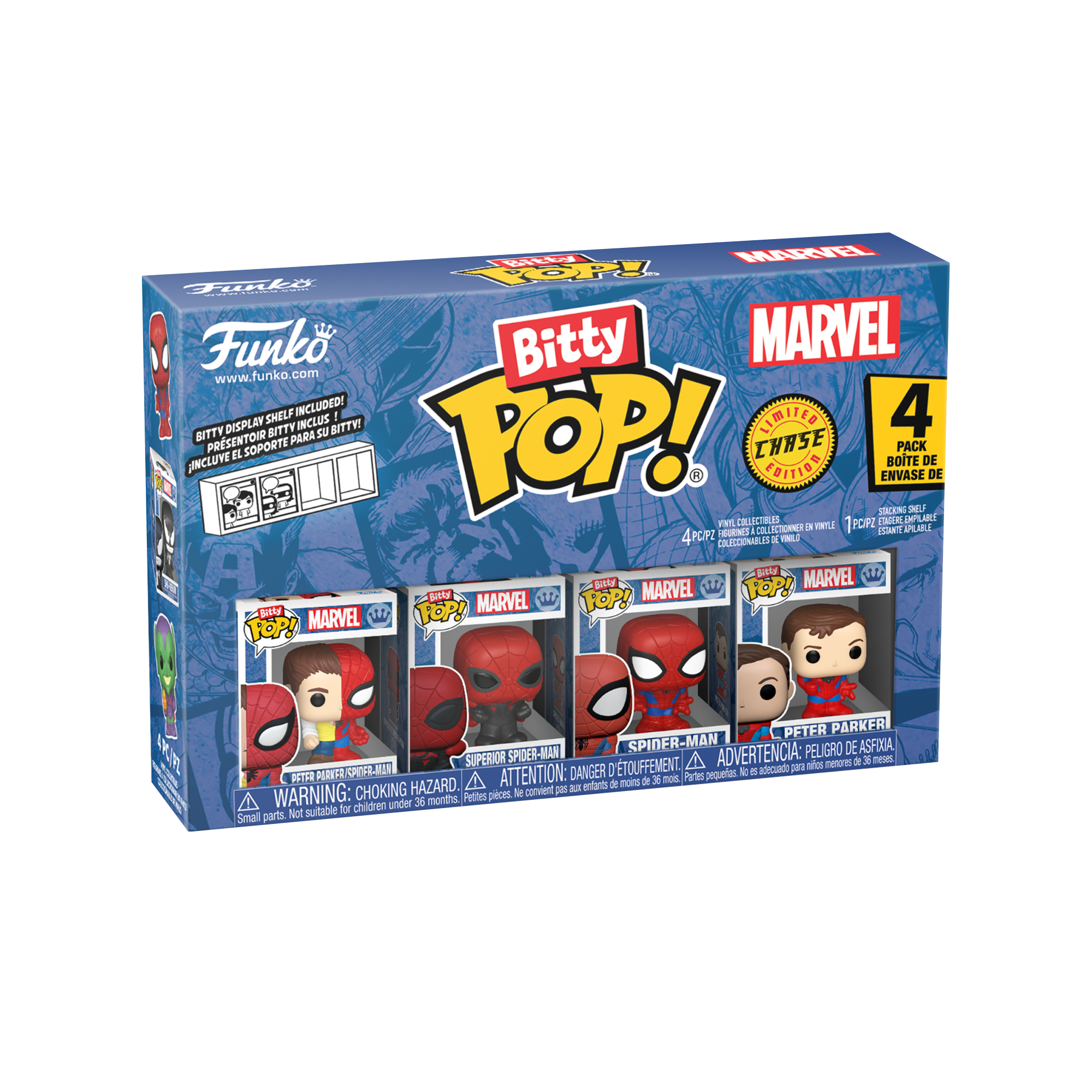 Funko Bitty Pop! Marvel Spider-Man: 4 Pack Series 4 - KOODOO