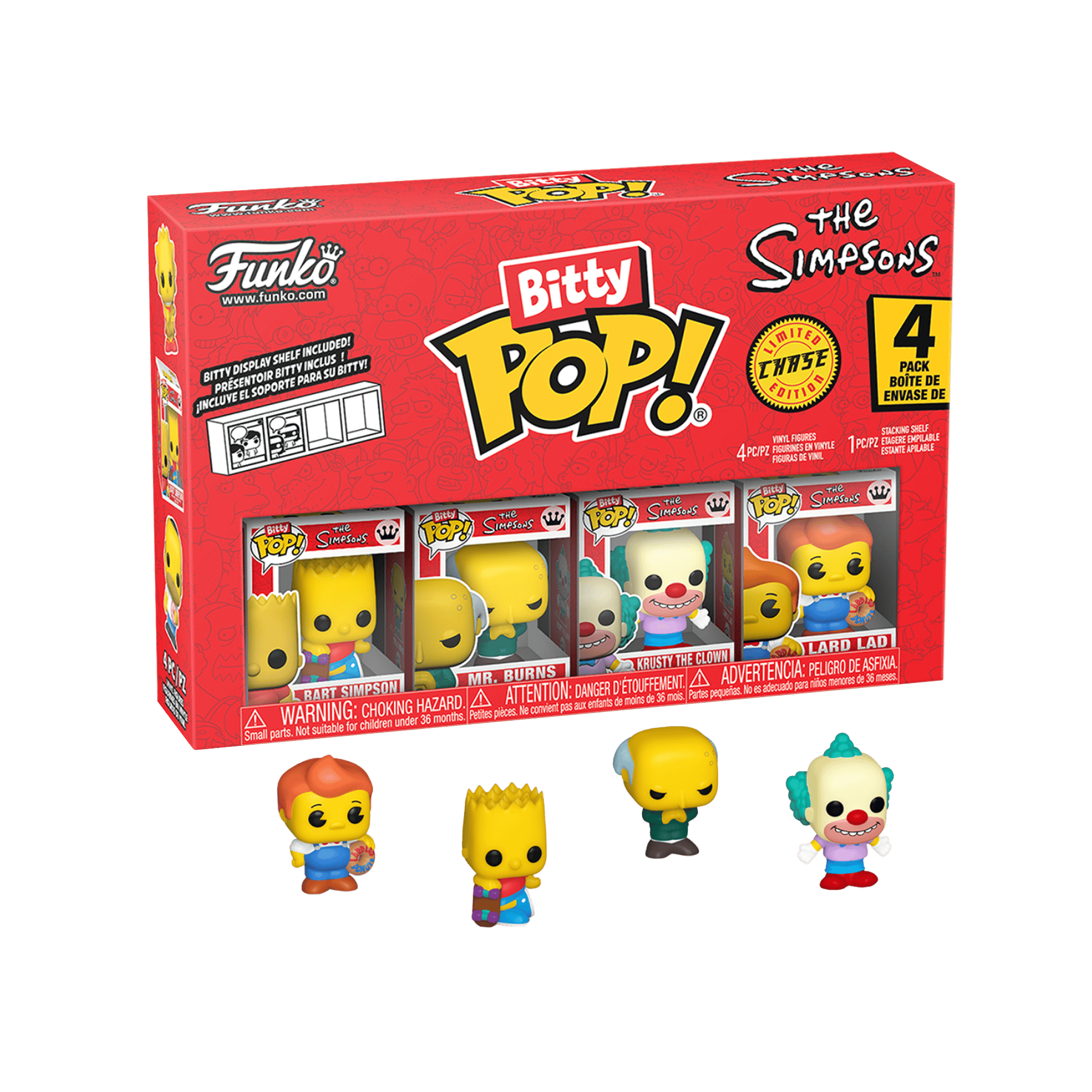 Funko Bitty Pop! The Simpsons: 4 Pack Series 1 - KOODOO