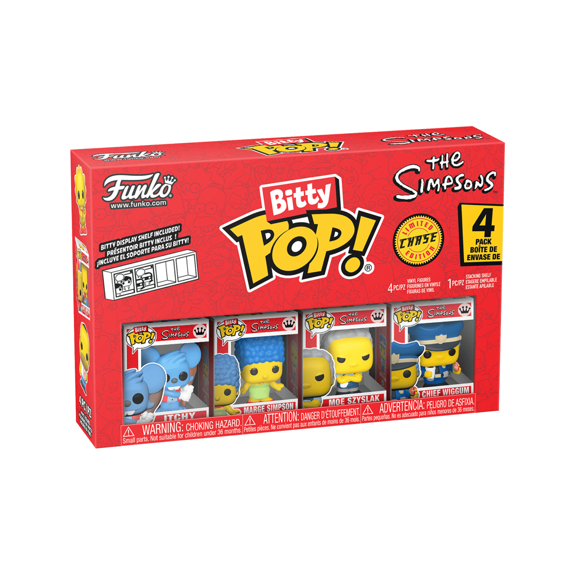 Funko Bitty Pop! The Simpsons: 4 Pack Series 2 - KOODOO