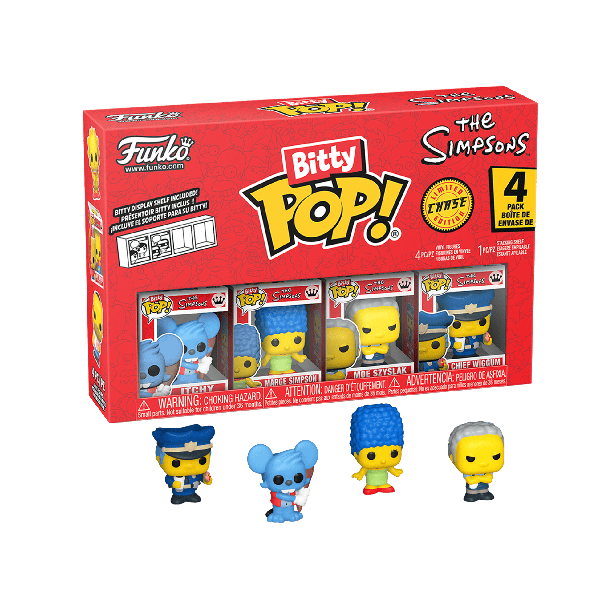 Funko Bitty Pop! The Simpsons: 4 Pack Series 2 - KOODOO