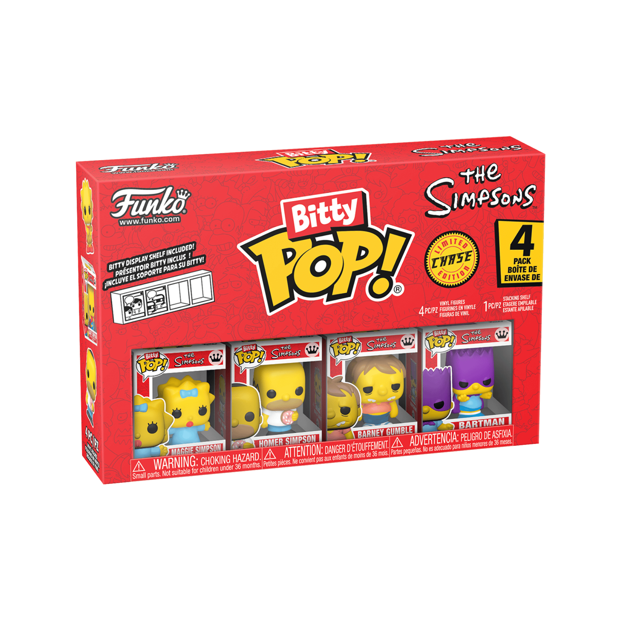 Funko Bitty Pop! The Simpsons: 4 Pack Series 3 - KOODOO