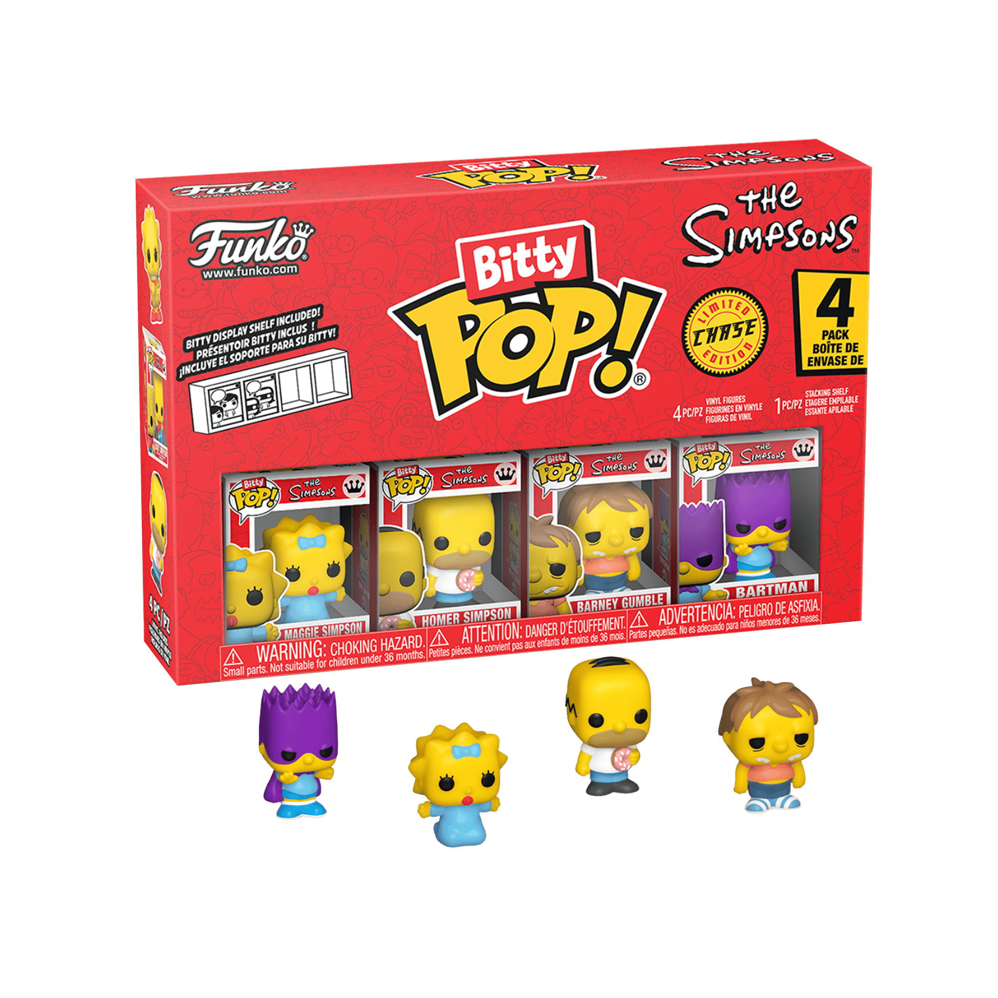 Funko Bitty Pop! The Simpsons: 4 Pack Series 3 - KOODOO