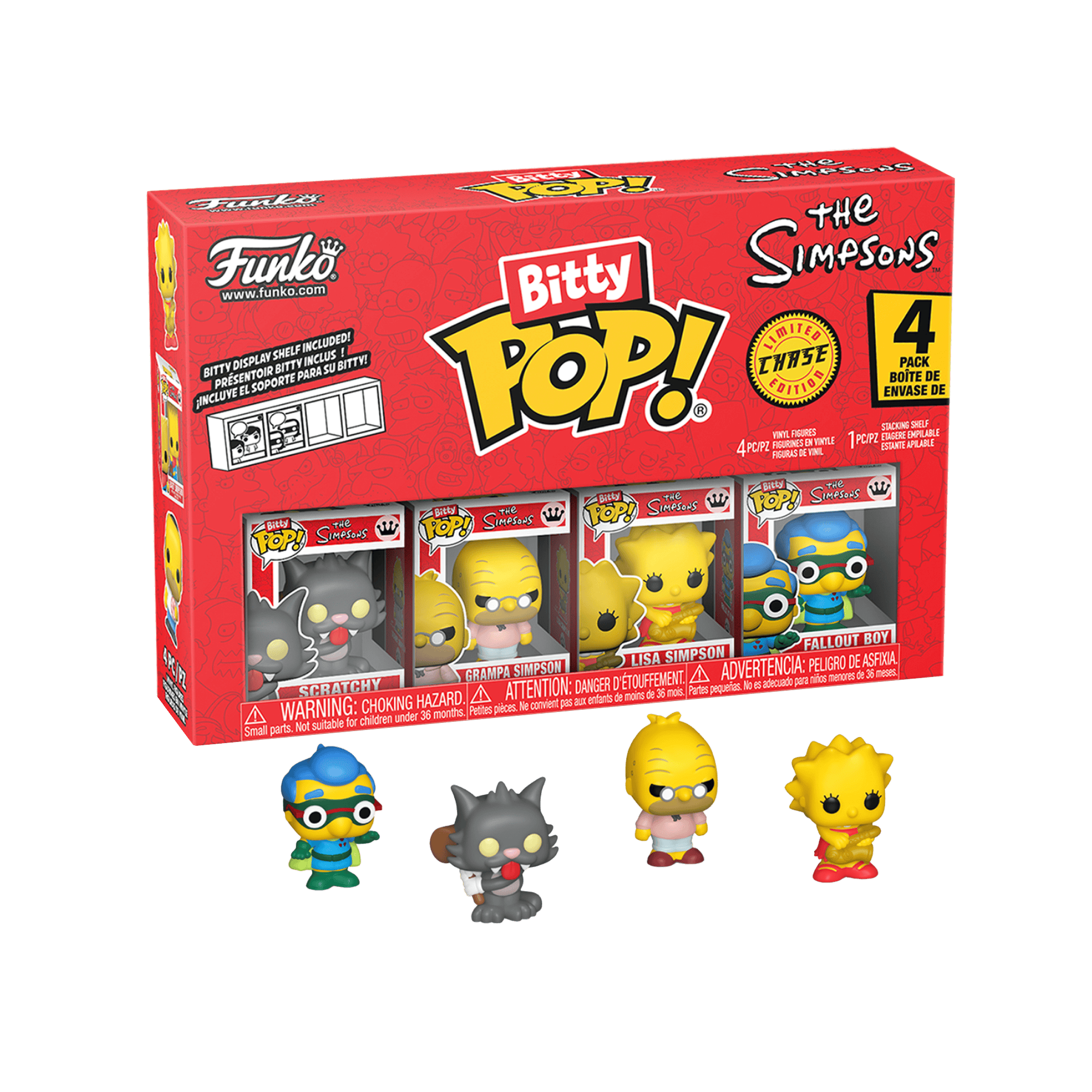Funko Bitty Pop! The Simpsons: 4 Pack Series 4 - KOODOO