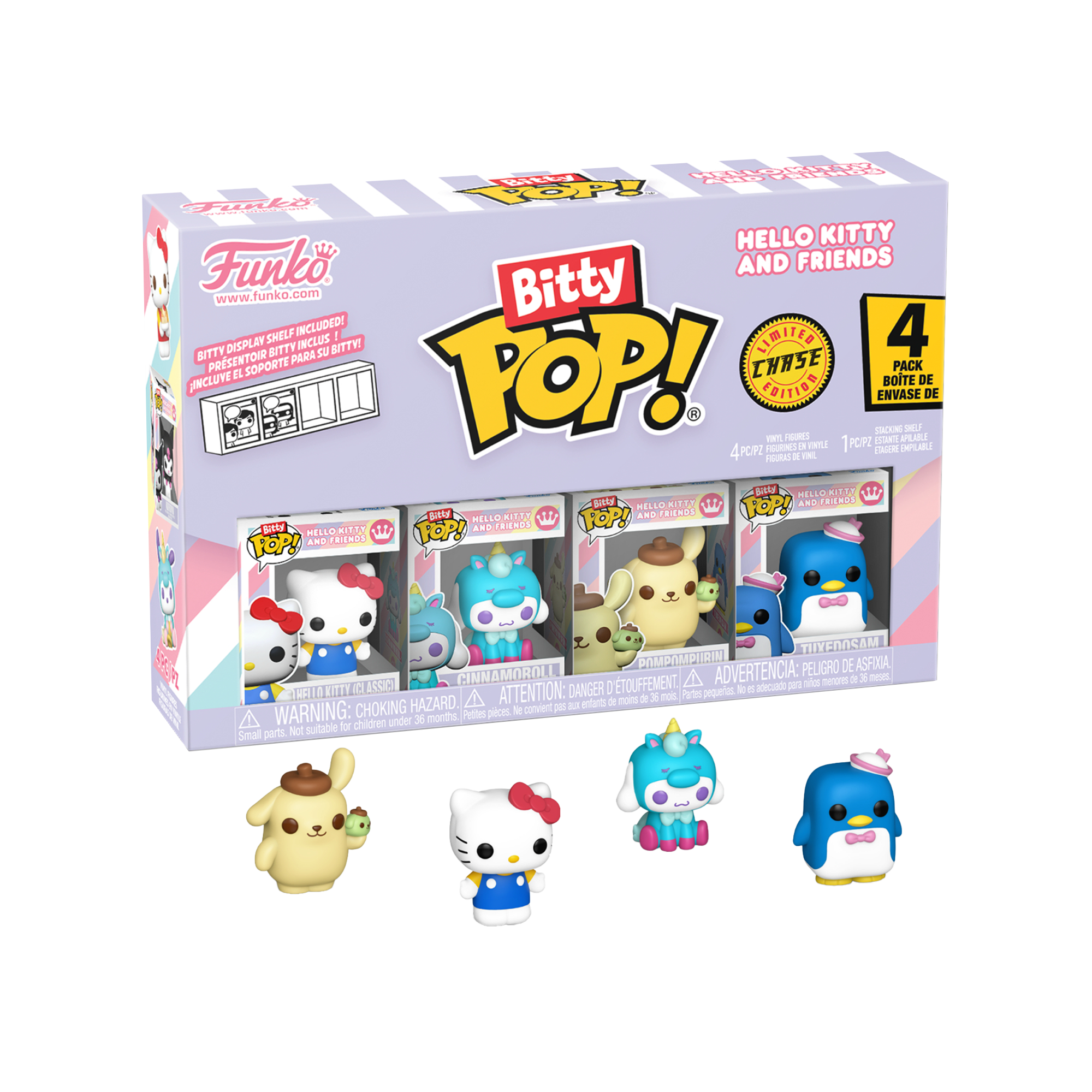 Funko Bitty Pop! Sanrio Hello Kitty And Friends Series 1 - 4 Pack - KOODOO