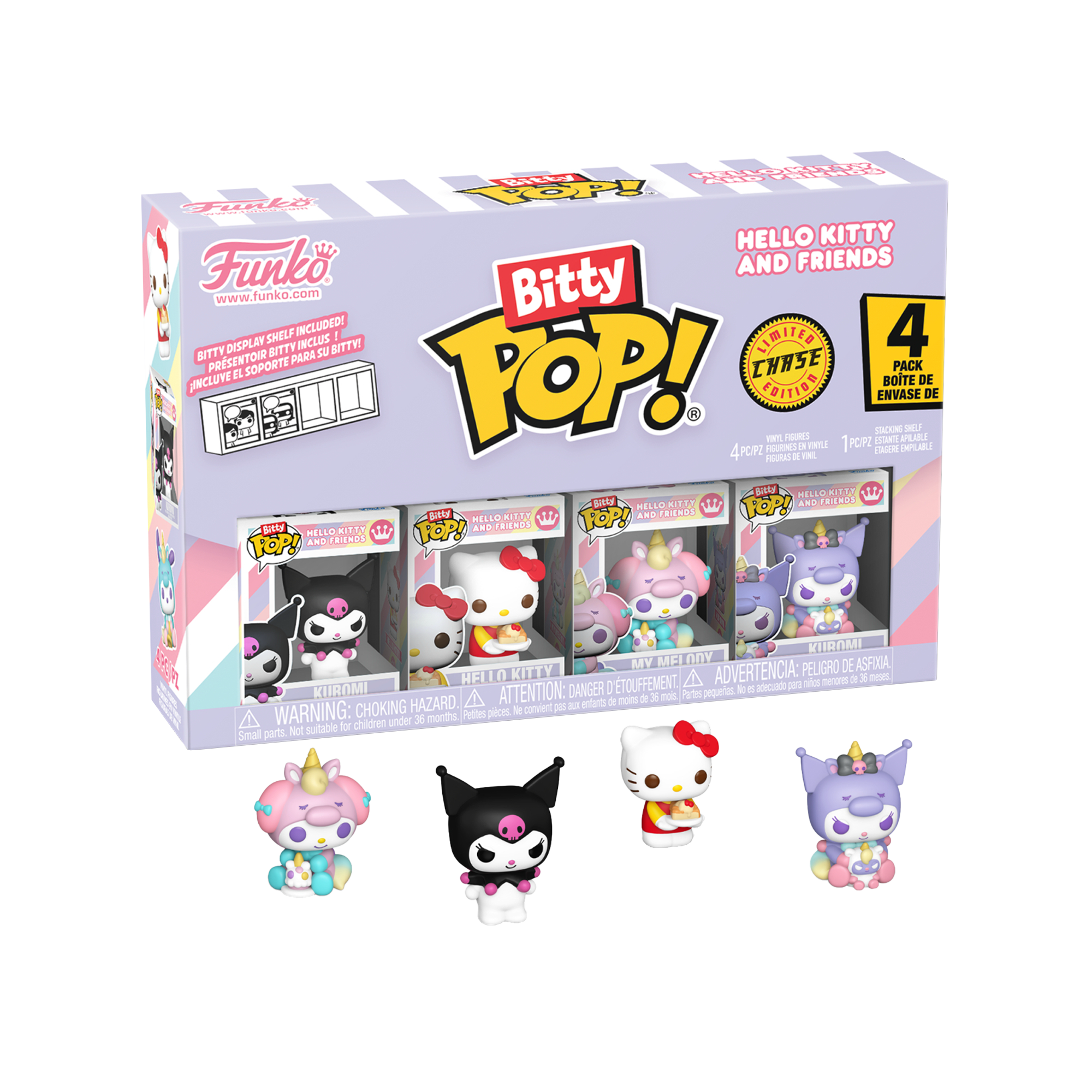 Funko Bitty Pop! Sanrio Hello Kitty And Friends Series 3 - 4 Pack - KOODOO
