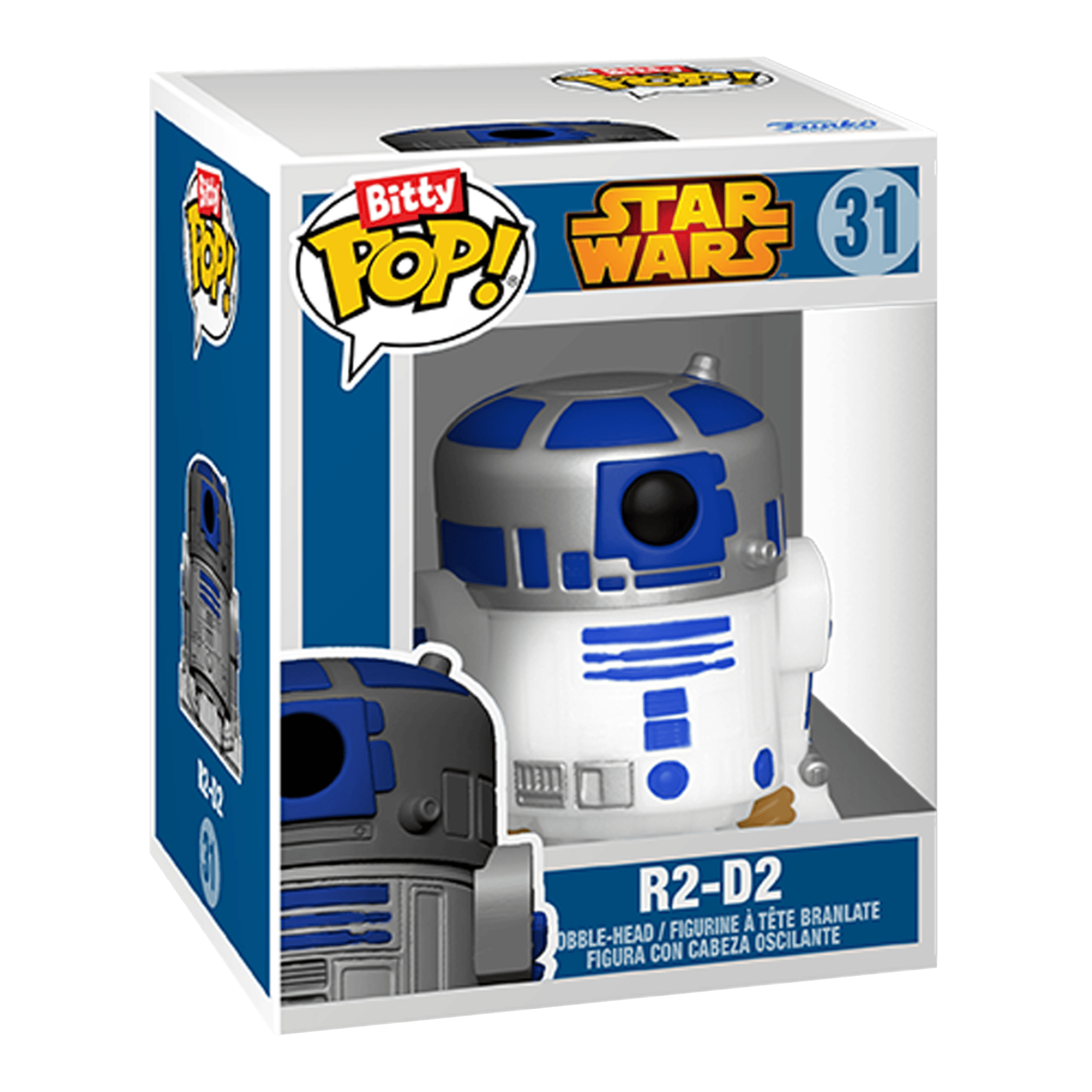 Funko Bitty Pop! Star Wars: Leia & R2-D2 - 2 Pack - KOODOO