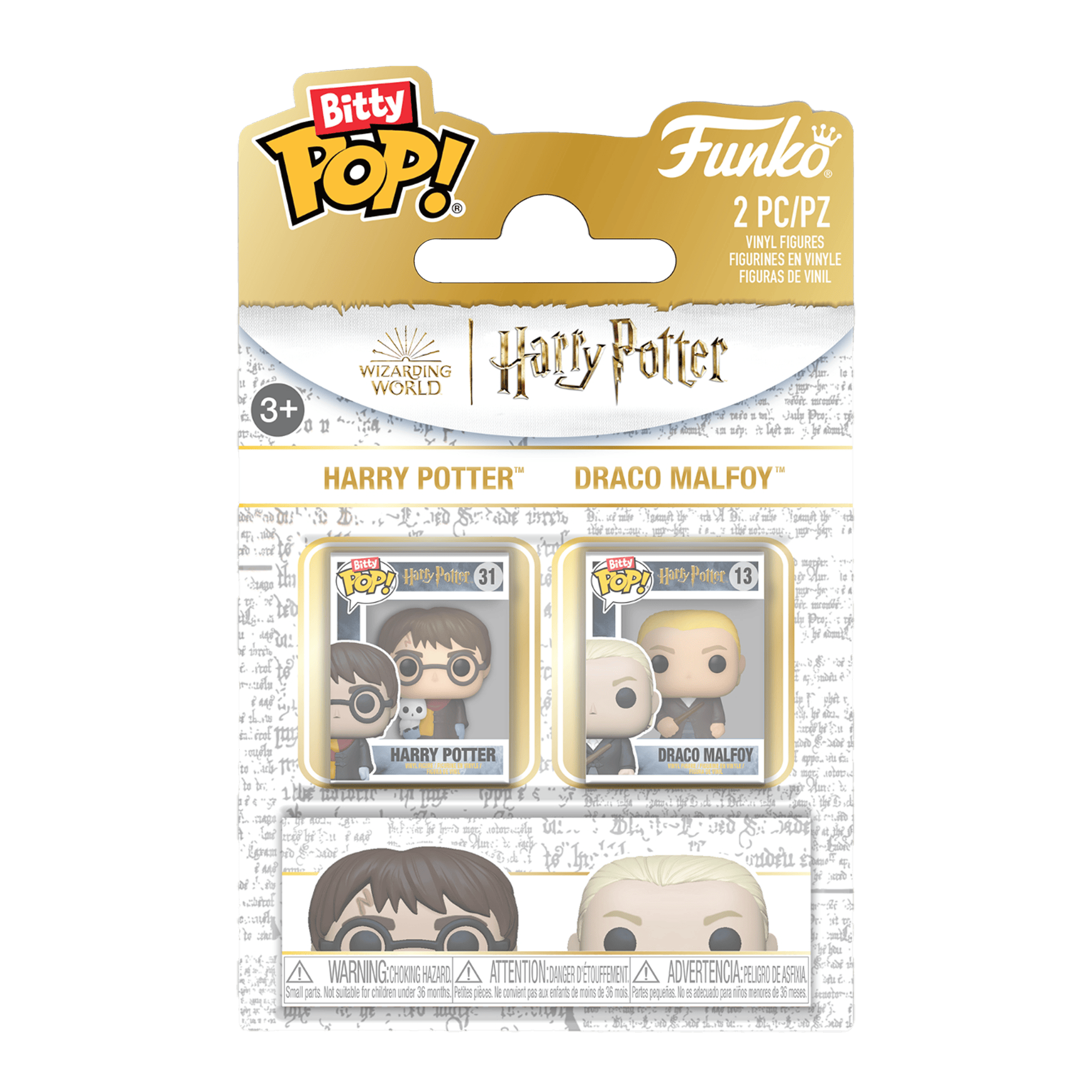 Funko Bitty Pop! Harry Potter: Harry Potter & Draco Malfoy - 2 Pack - KOODOO
