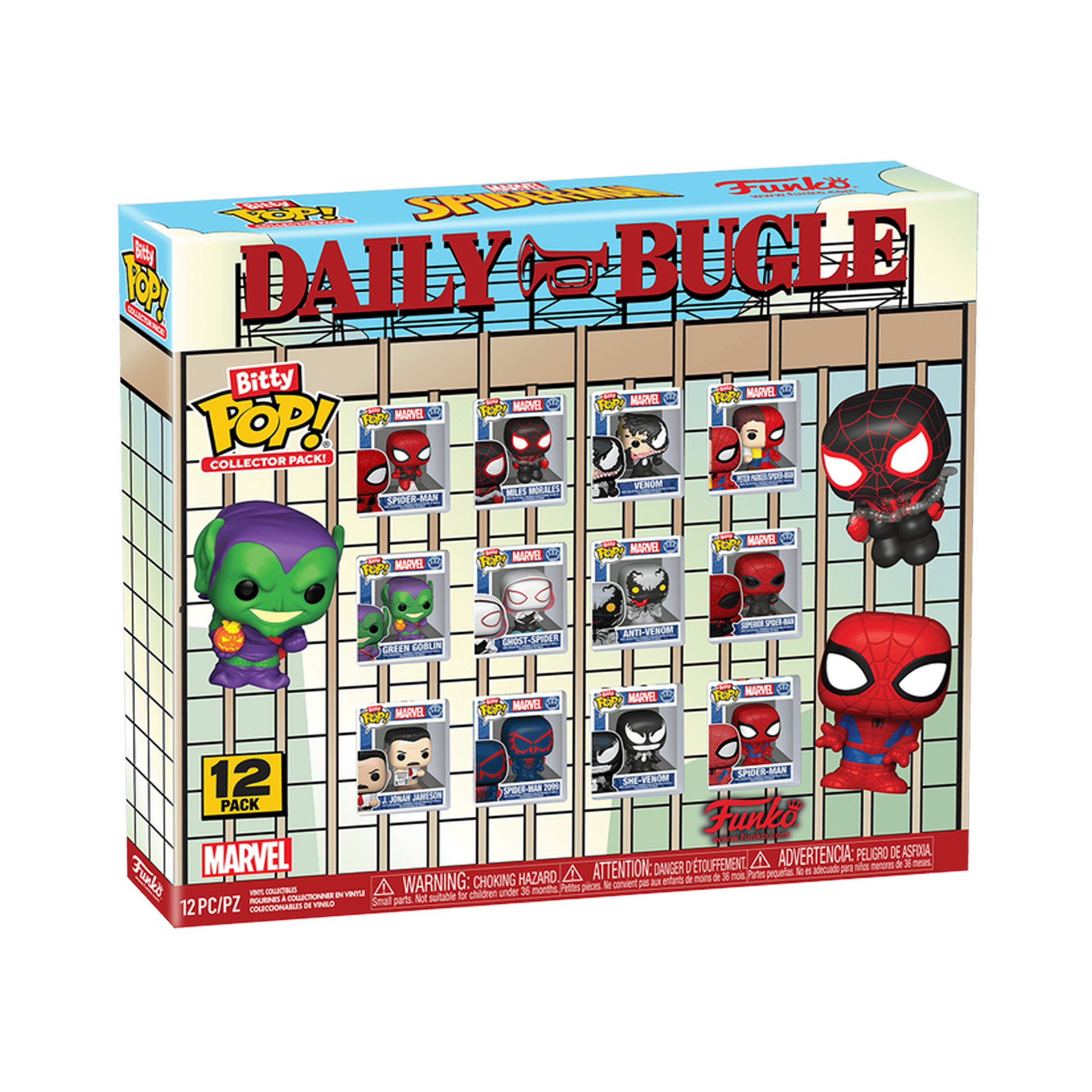 Funko Bitty Pop! Collector Pack: Marvel - Spider-Man 12 Pack - KOODOO