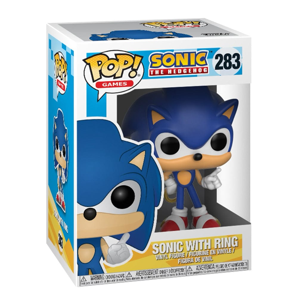 Funko Pop! Games: Sonic The Hedgehog - Sonic With Ring - KOODOO