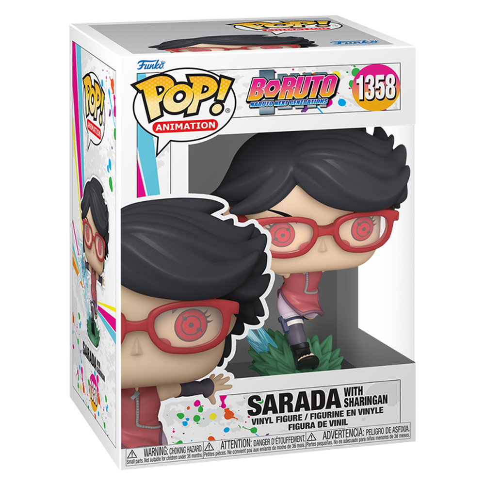 Funko Pop! Animation: Boruto Naruto Next Generations - Sarada With Sharingan - KOODOO