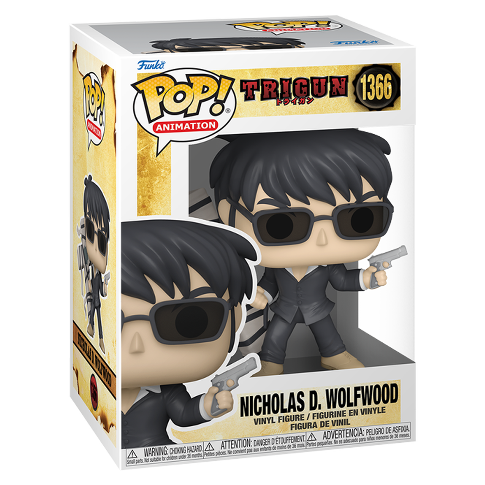 Funko Pop! Animation: Trigun - Nicholas D. Wolfwood - KOODOO