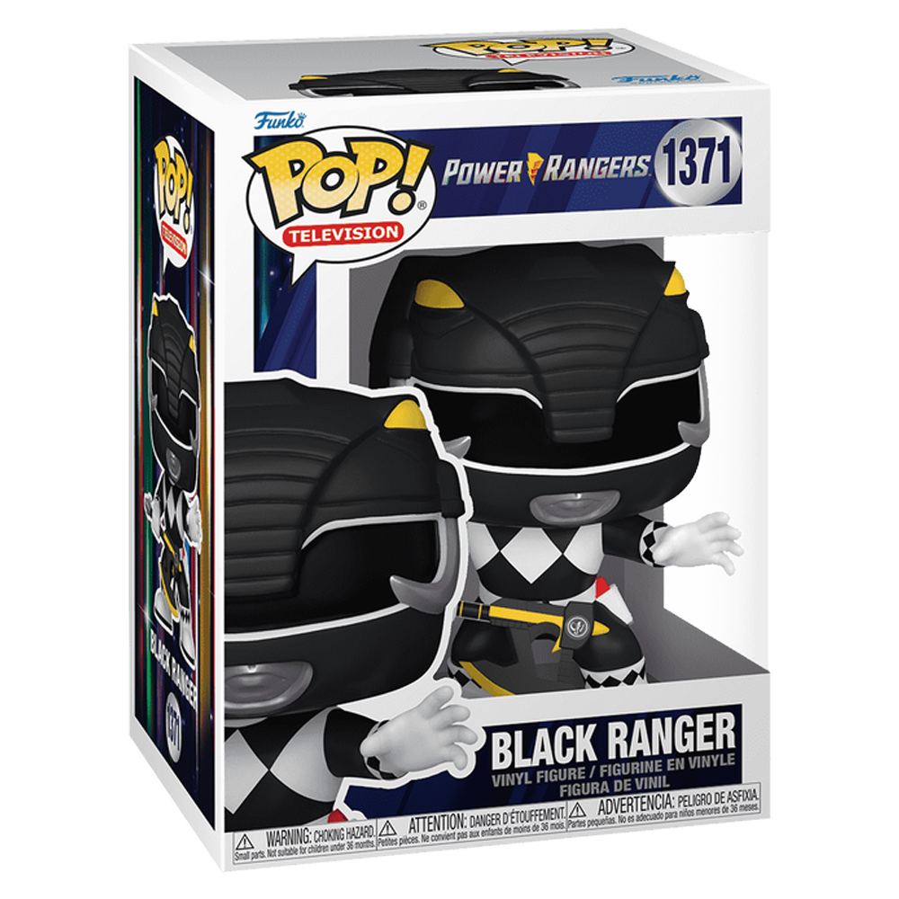 Funko Pop! Television: Power Rangers - Black Ranger - KOODOO
