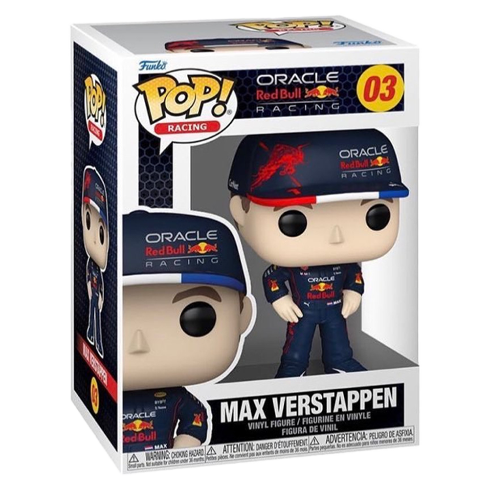 Funko Pop! Racing: Formula One – Oracle Red Bull Racing – Max Verstappen - KOODOO