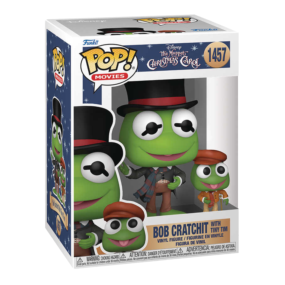 Funko Pop! Movies: The Muppet Christmas Carol - Bob Cratchit With Tiny Tim - KOODOO