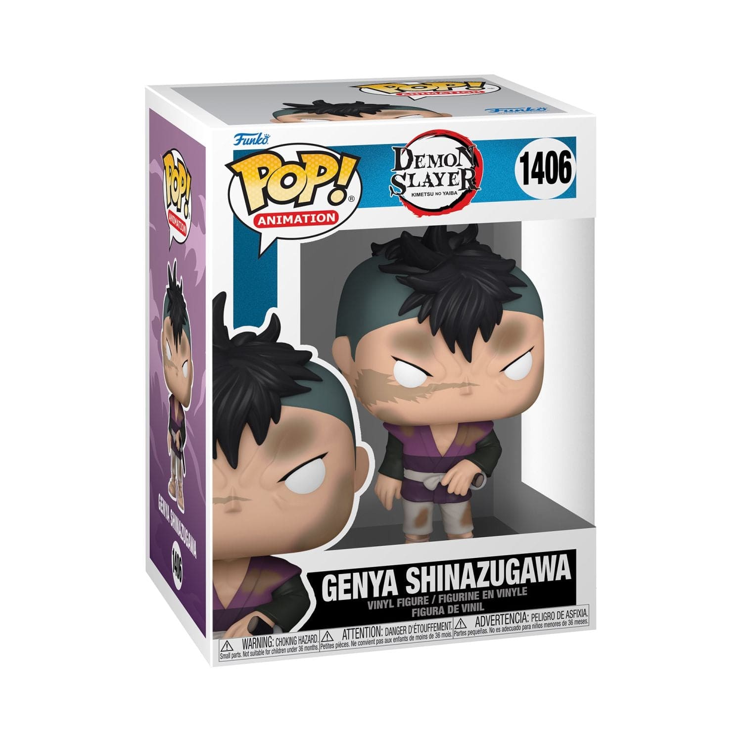 Funko Pop! Animation: Demon Slayer - Genya Shinazugawa - KOODOO