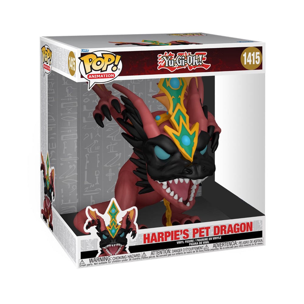 Funko Pop! Animation Jumbo: Yu Gi Oh! - Harpies Pet Dragon 10 Inch - KOODOO