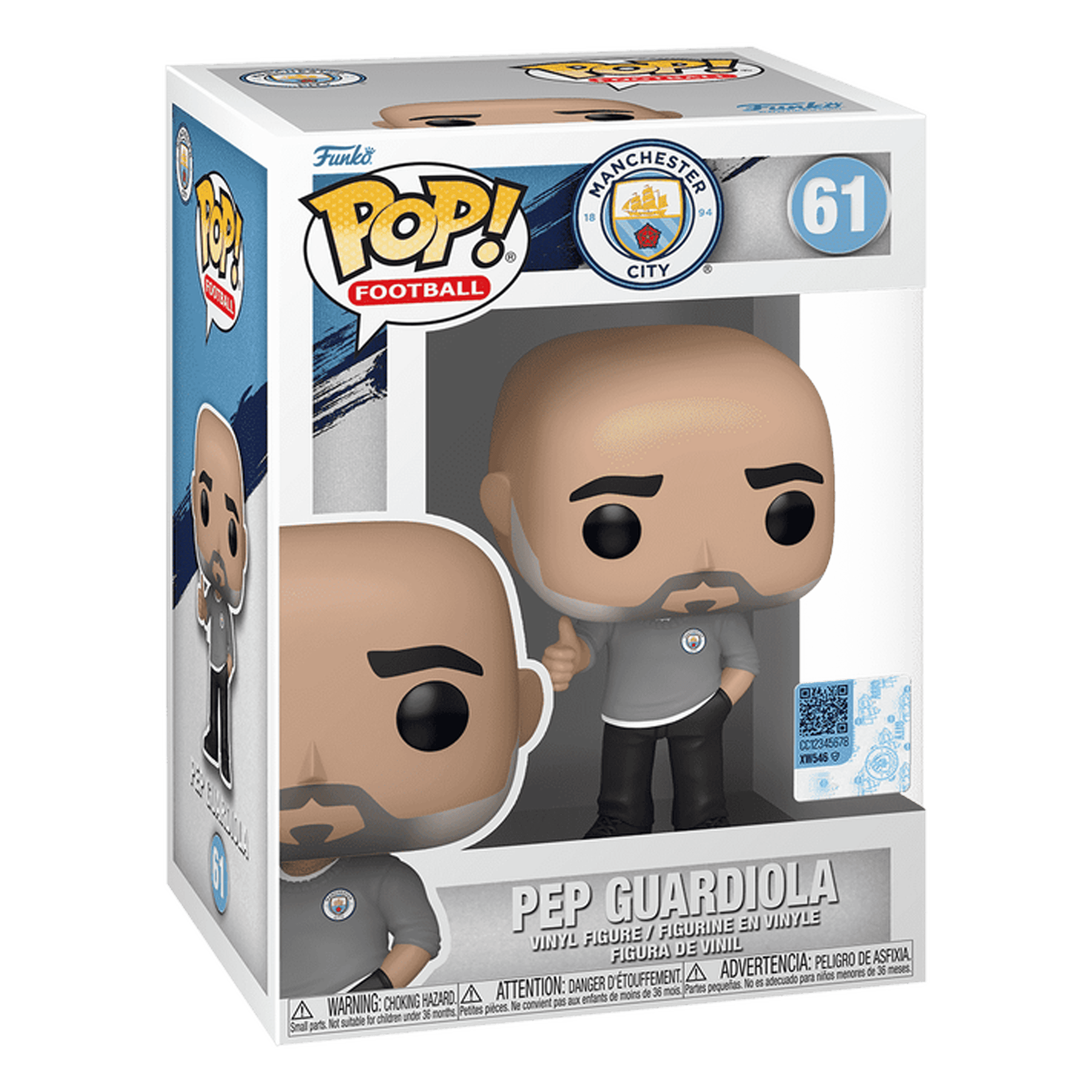 Funko Pop! Football: Manchester City - Pep Guardiola - KOODOO