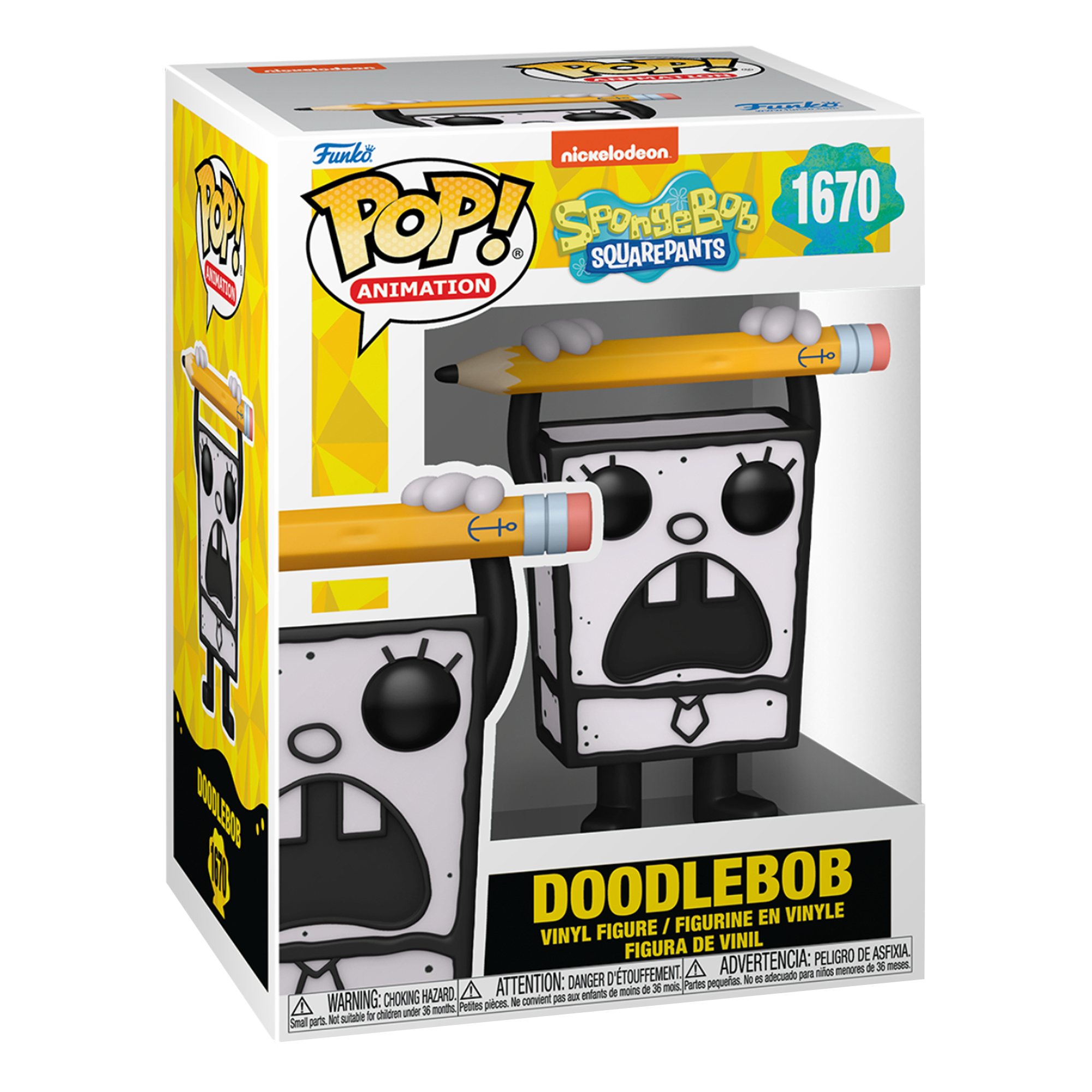 Funko Pop! Animation: Nickelodeon Spongebob Squarepants 25th Anniversary - Doodlebob - KOODOO
